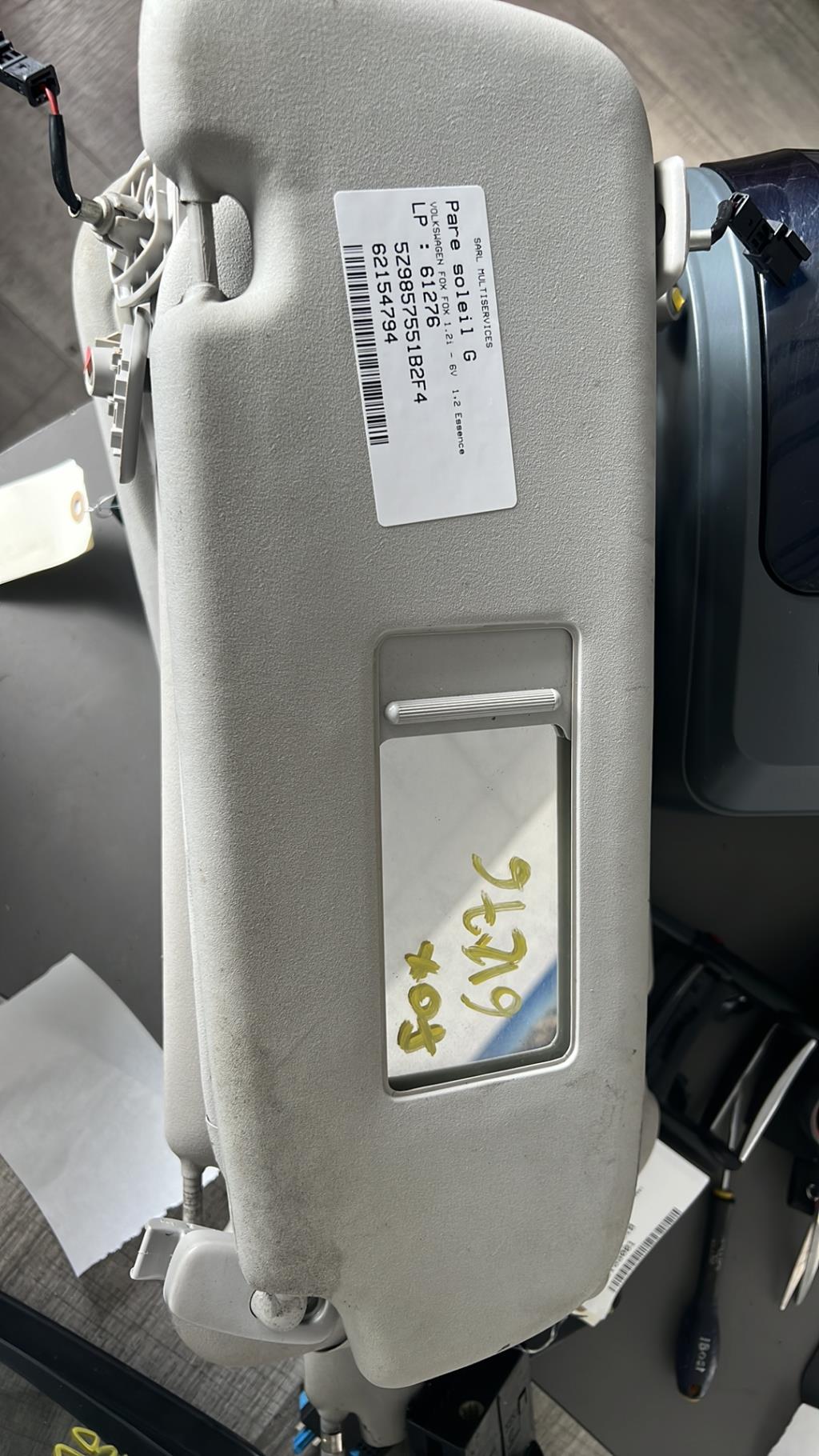 Visiera parasole sinistra VOLKSWAGEN FOX Gasolina - 1