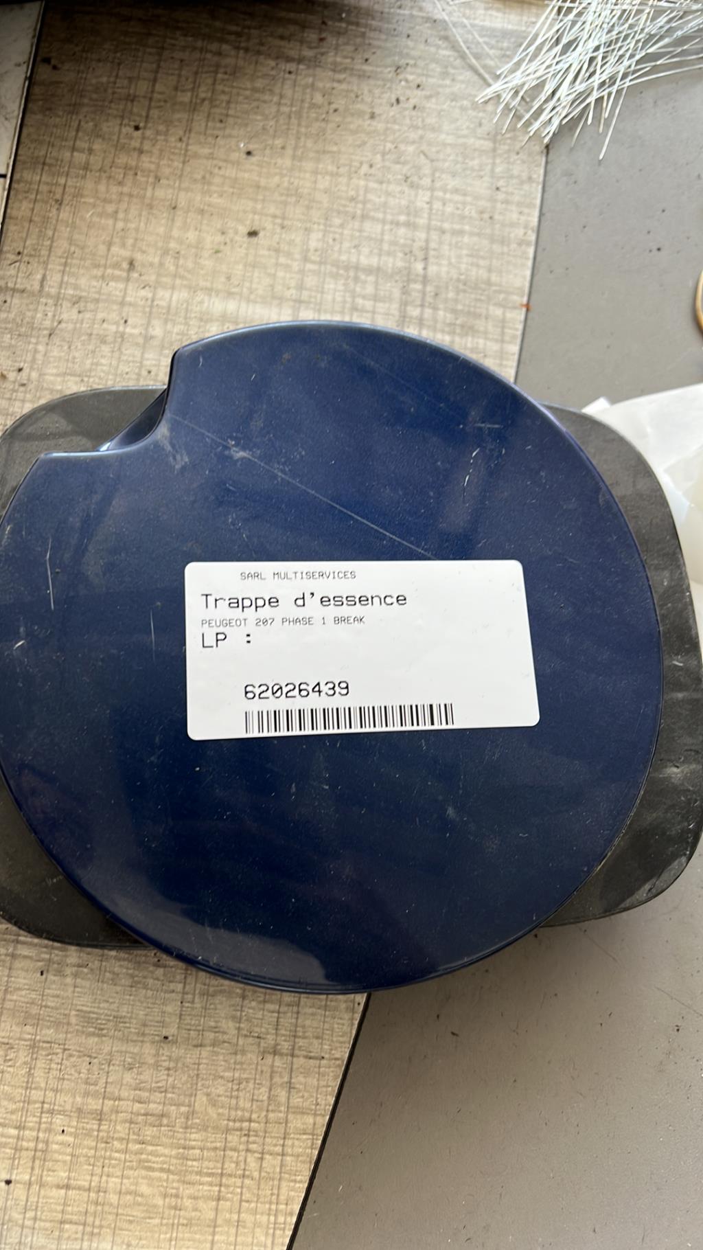 Trappe d'essence PEUGEOT 207 PHASE 2 BREAK Diesel - 1