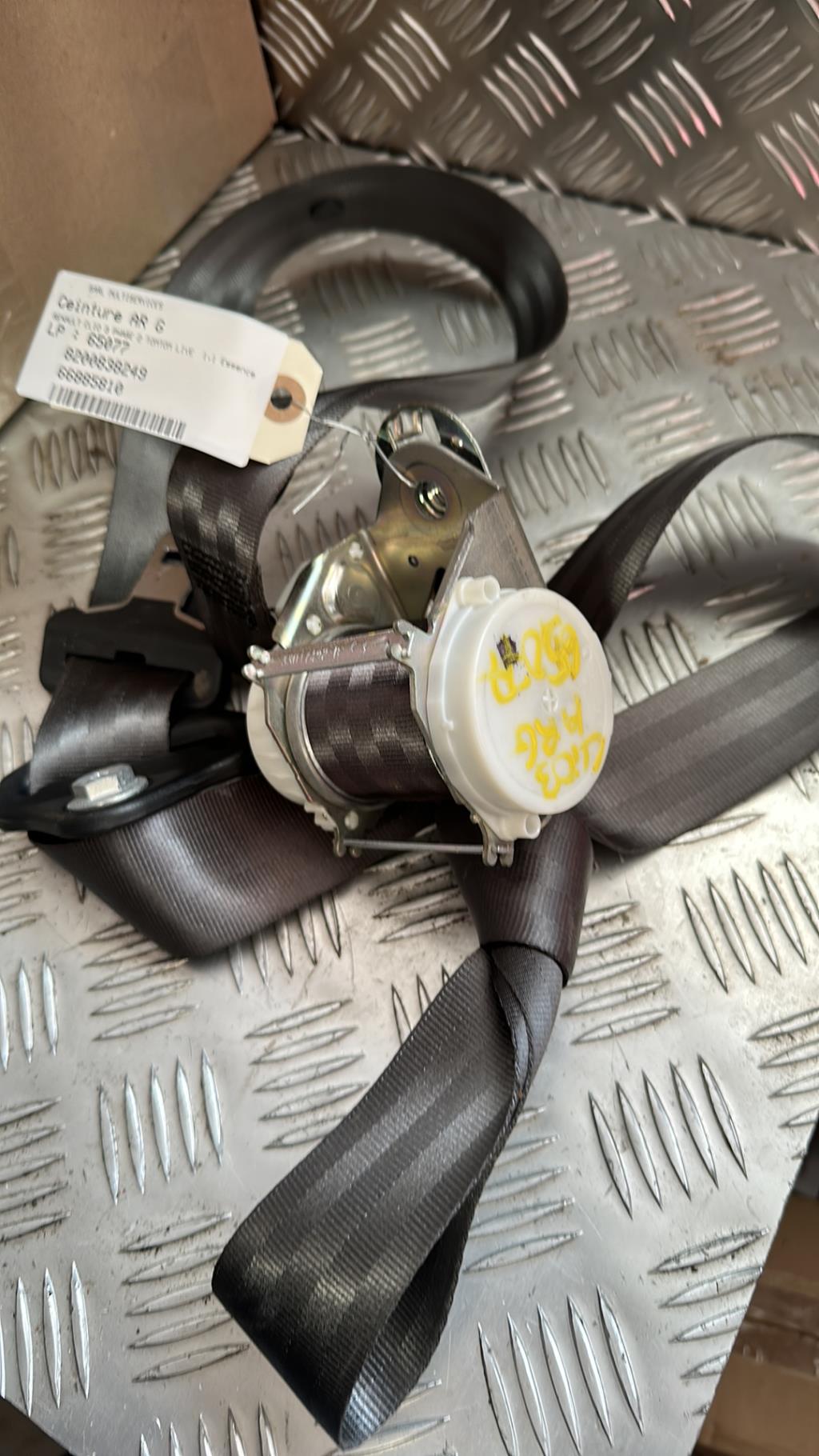 Cintura di sicurezza posteriore sinistra RENAULT CLIO 3 PHASE 2 Gasolina - 1