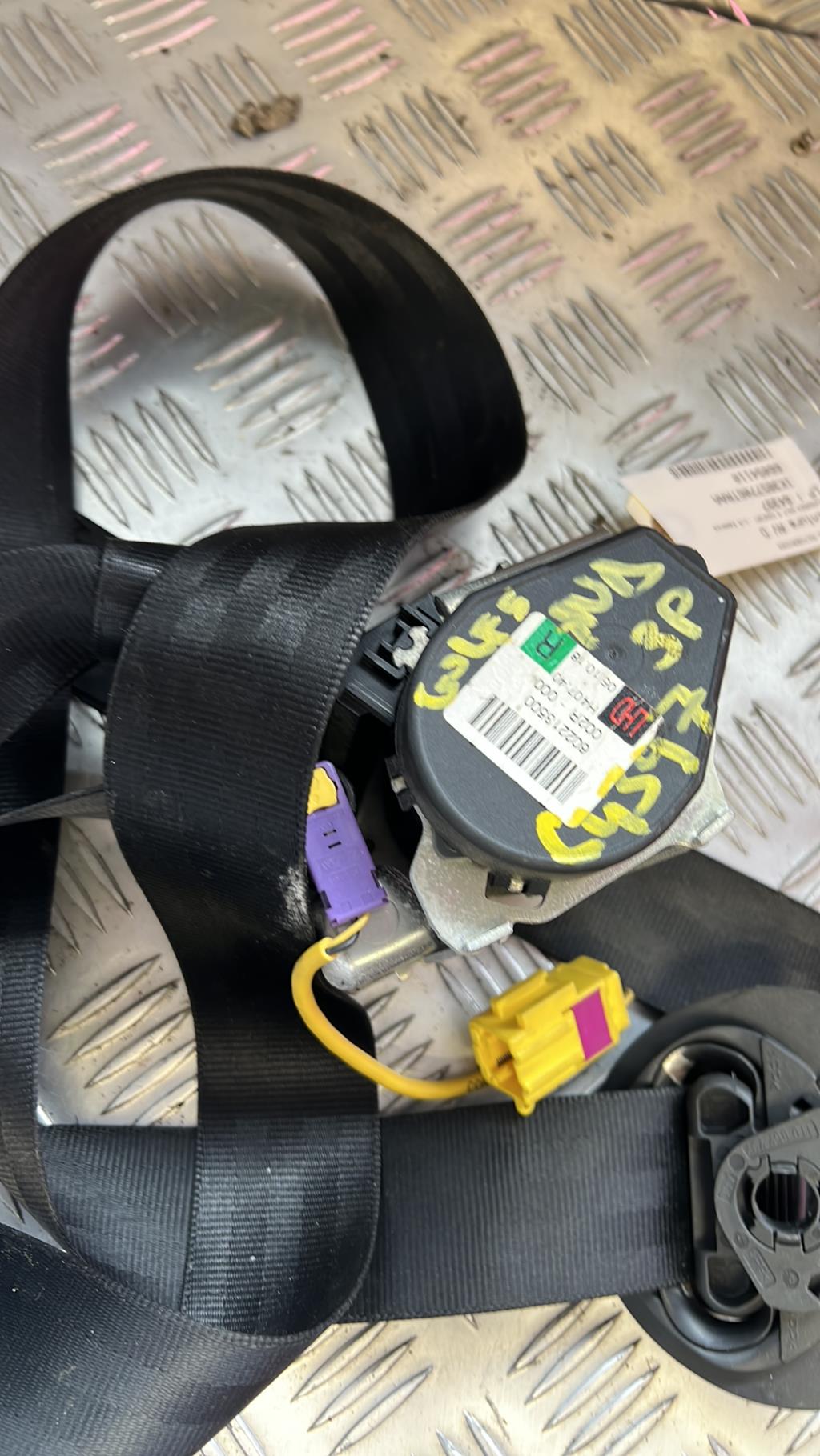Cintura di sicurezza anteriore destra VOLKSWAGEN GOLF 5 Gasolina - 1