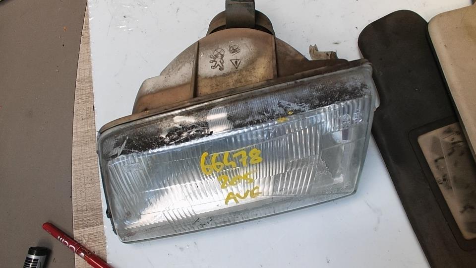 Gruppo ottico anteriore principale sinistro (luci)(faro) PEUGEOT 205 PHASE 2 Gasolina - 1