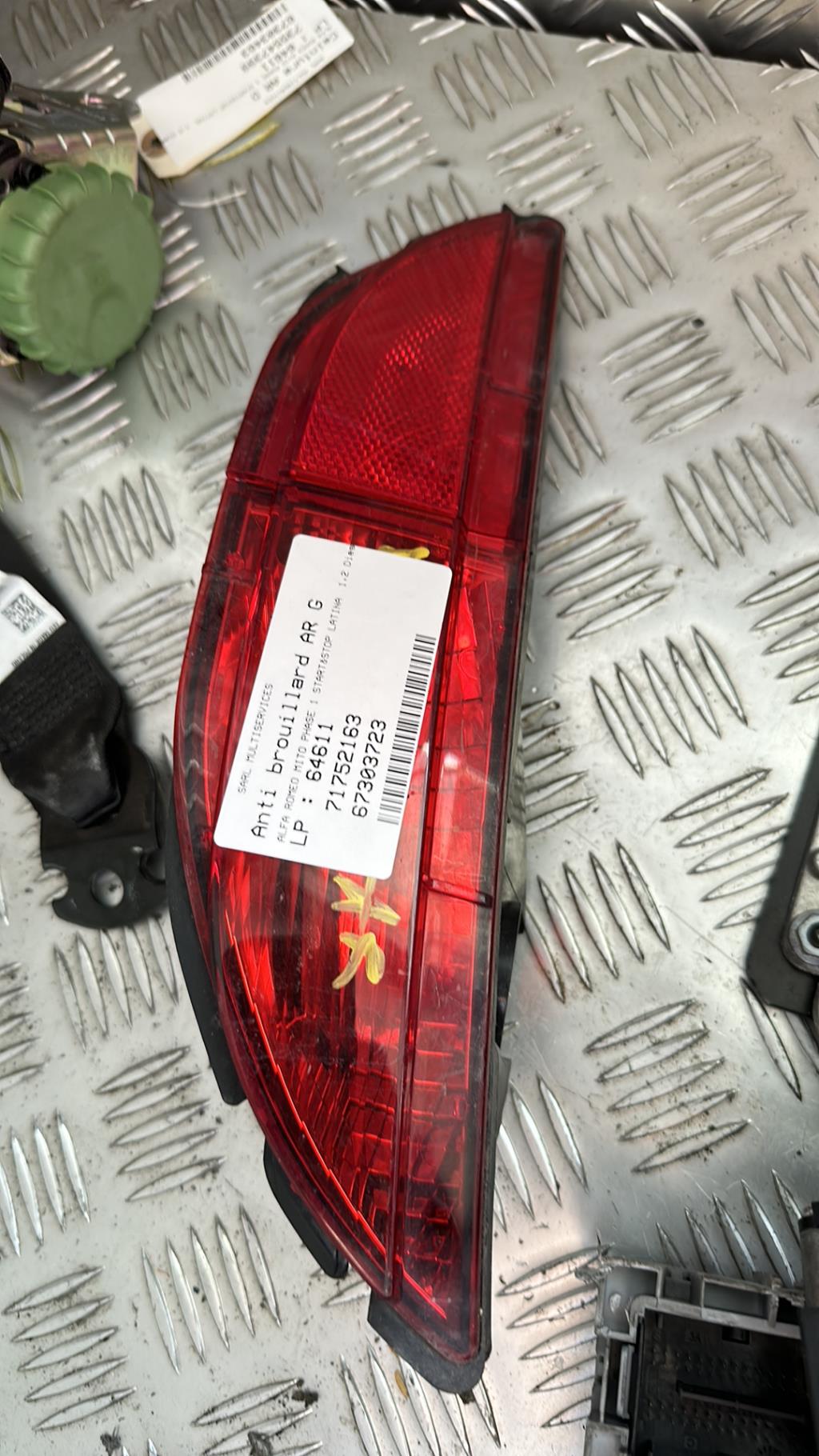 Retronebbia sinistro ALFA ROMEO MITO PHASE 1 Diésel - 1