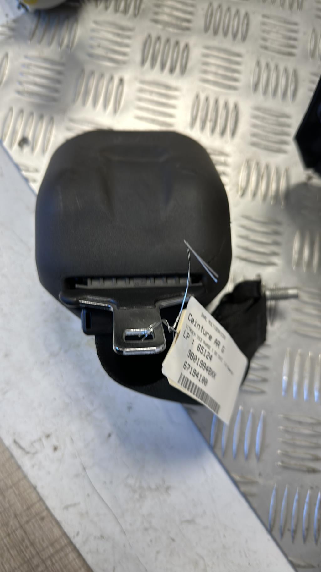 Cintura di sicurezza posteriore sinistra CITROEN DS3 PHASE 1 Gasolina - 1
