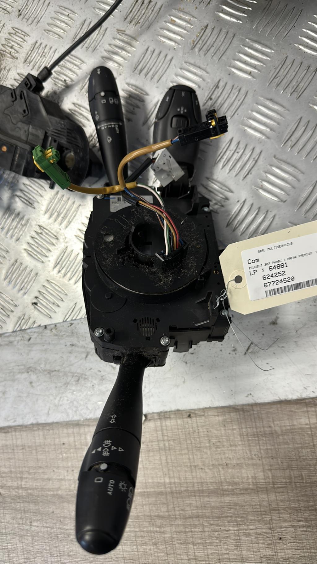 Devio guida completo con contatto spiralato PEUGEOT 207 PHASE 1 BREAK Gasolina - 1