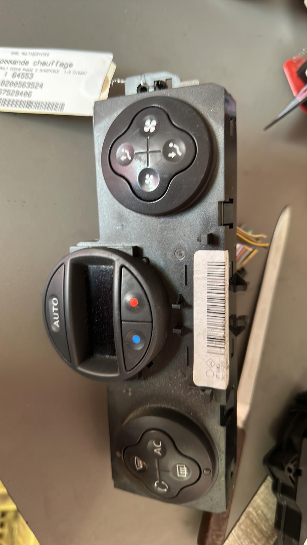 Commande chauffage RENAULT MODUS PHASE 2 Diesel - 1