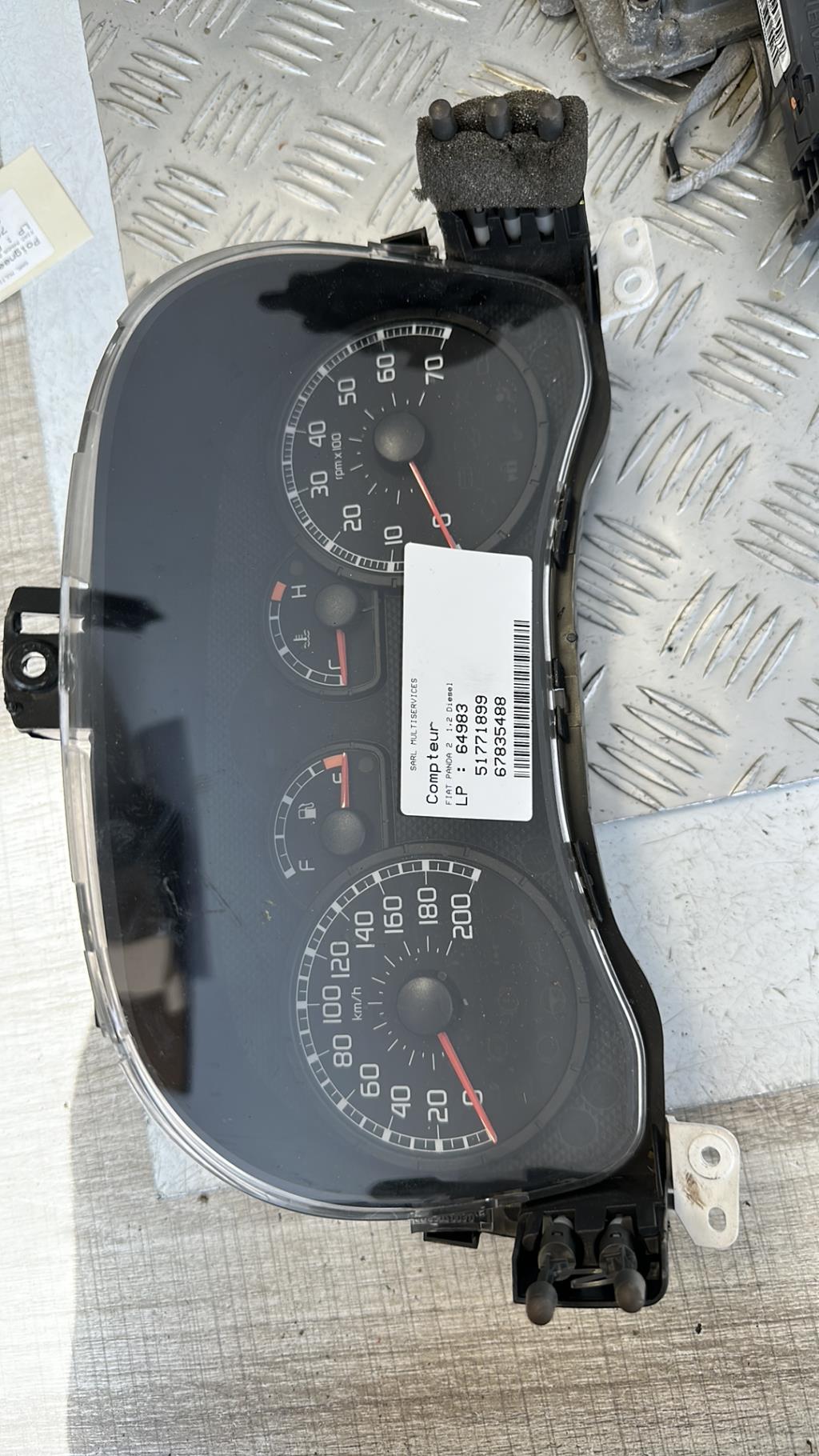 Compteur FIAT PANDA 2 Diesel - 1