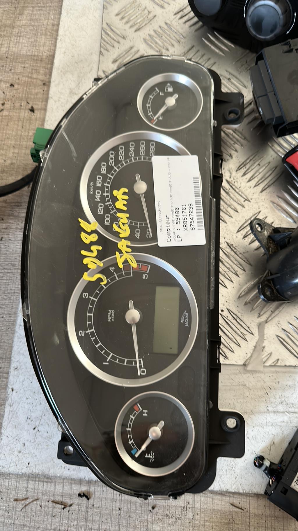 Compteur JAGUAR S-TYPE PHASE 2 Diesel - 1