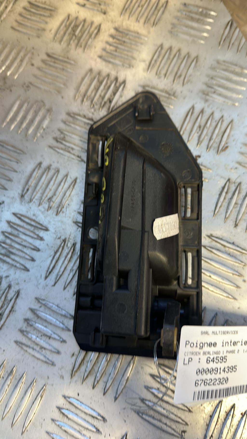 Maniglia interna anteriore destra CITROEN BERLINGO 1 PHASE 2 Diésel - 1