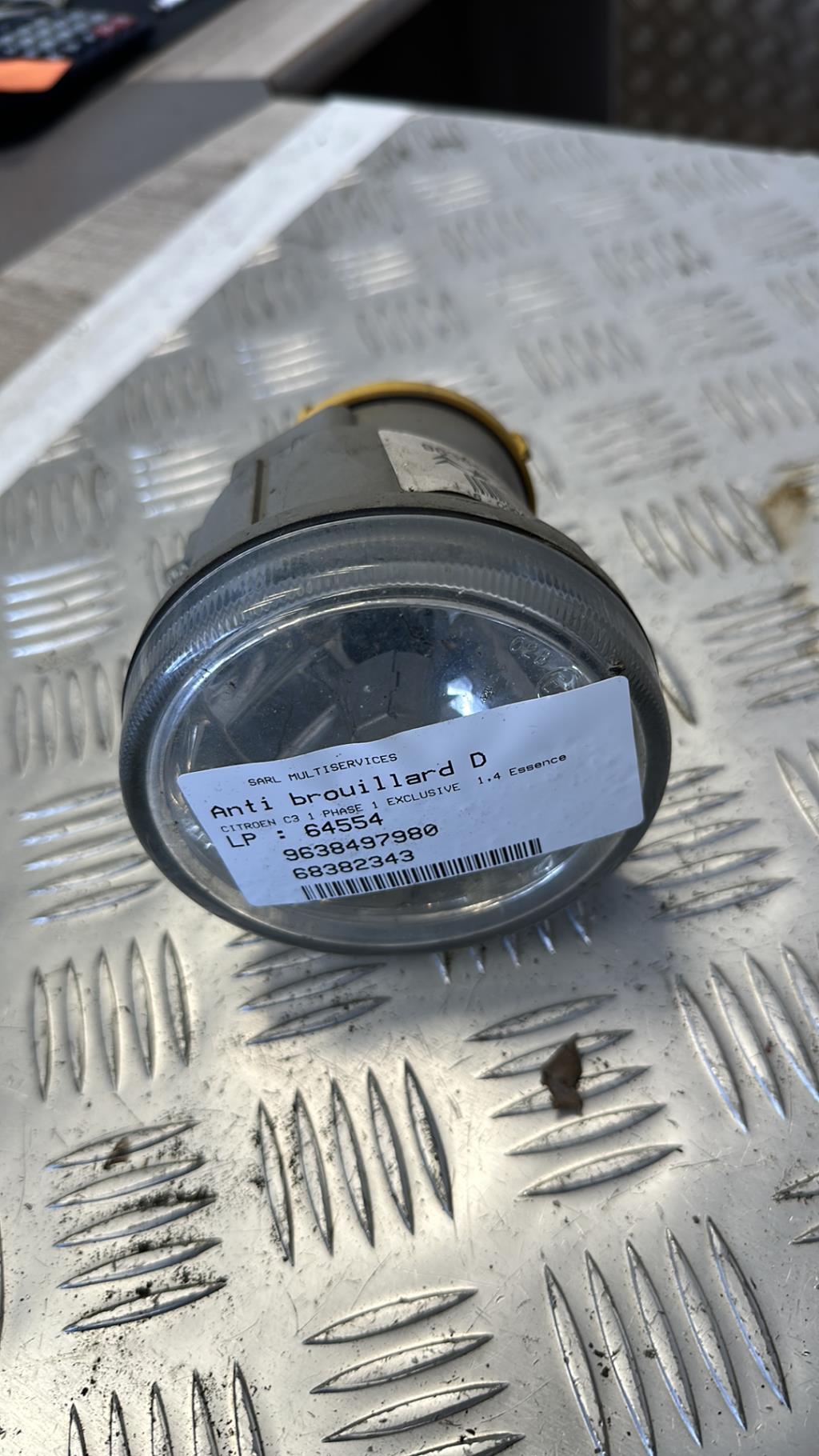 Fendinebbia destro (luci) CITROEN C3 1 PHASE 1 Gasolina - 1