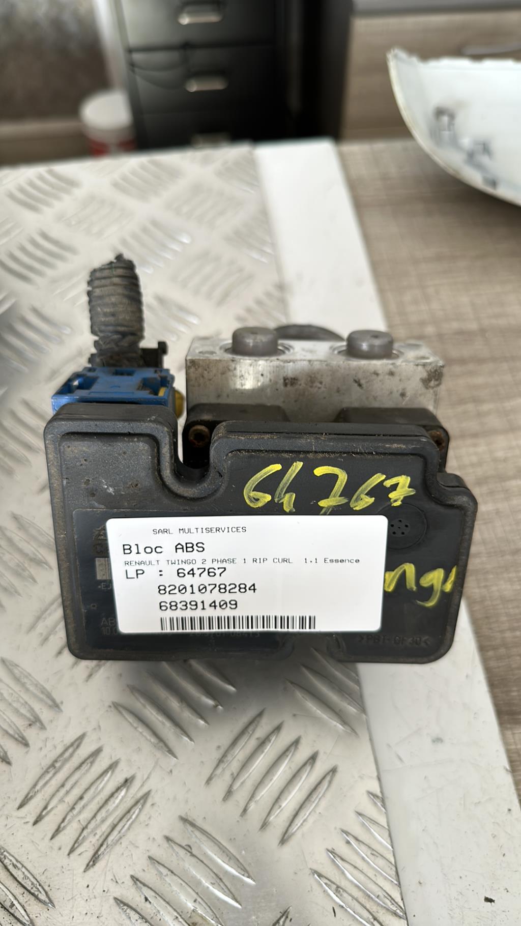 Blocco ABS (antibloccaggio freni) RENAULT TWINGO 2 PHASE 1 Gasolina - 1