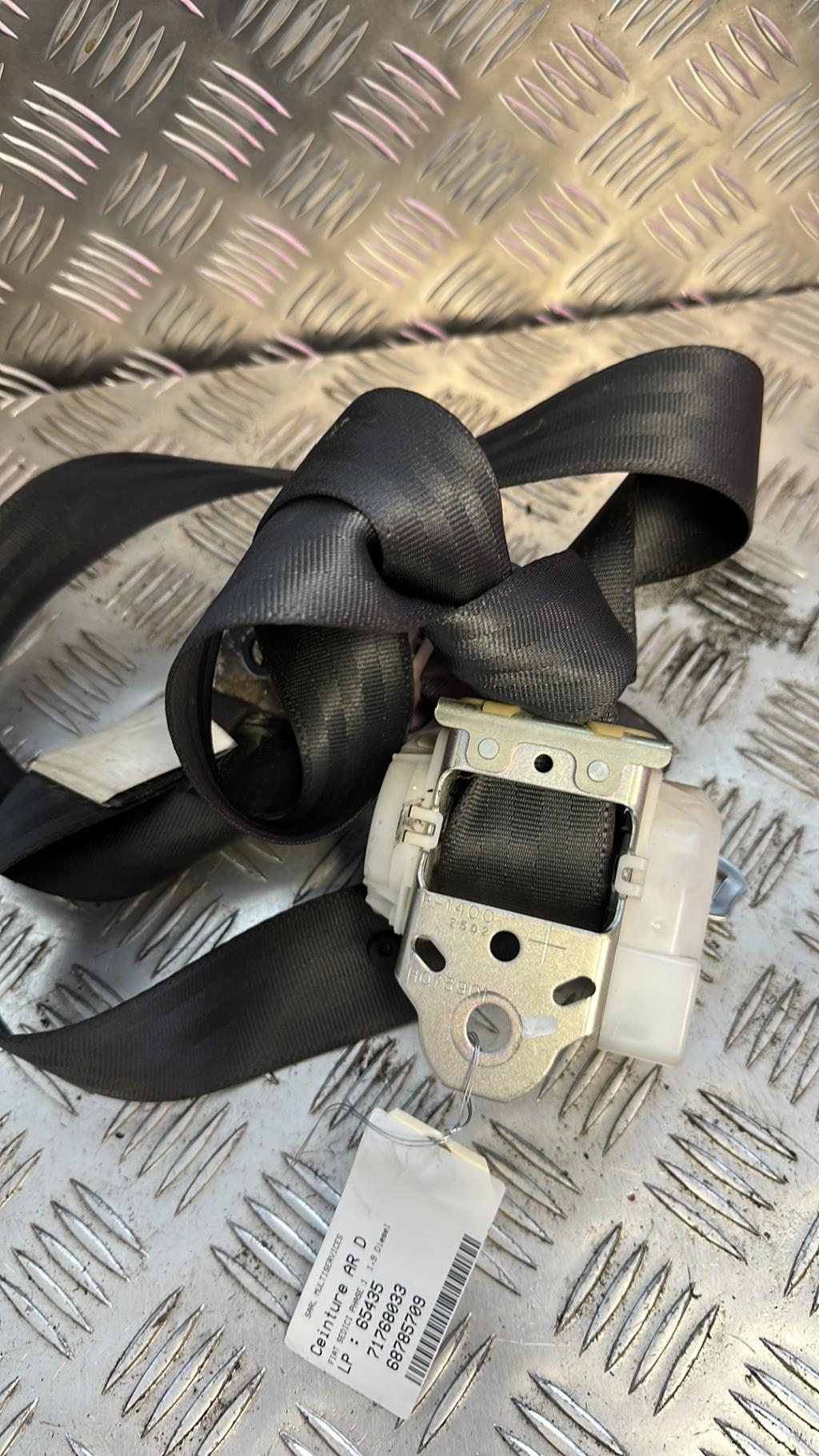 Cintura di sicurezza posteriore destra FIAT SEDICI PHASE 1 Diésel - 1