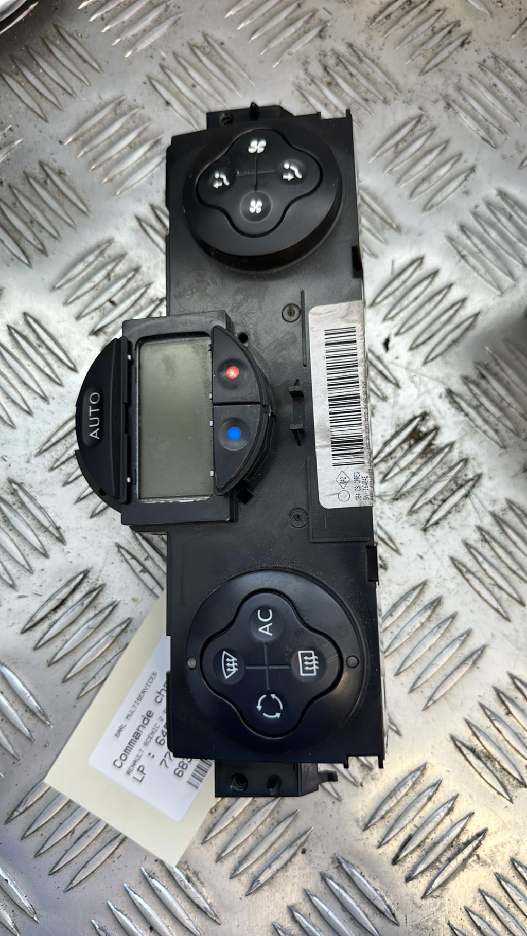 Commande chauffage RENAULT SCENIC 2 PHASE 2 Diesel - 1