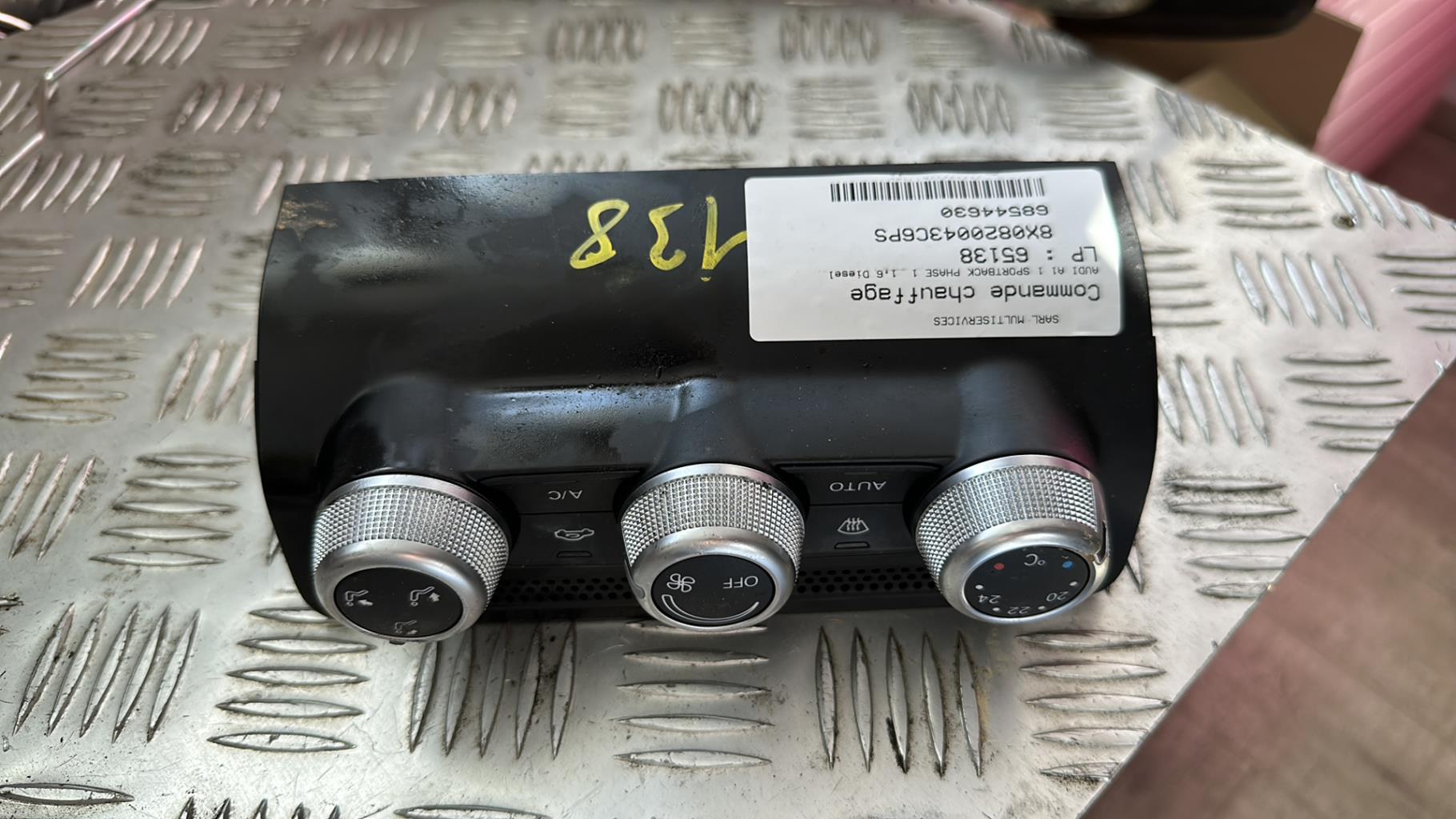 Commande chauffage AUDI A1 1 SPORTBACK PHASE 1 Diesel - 1