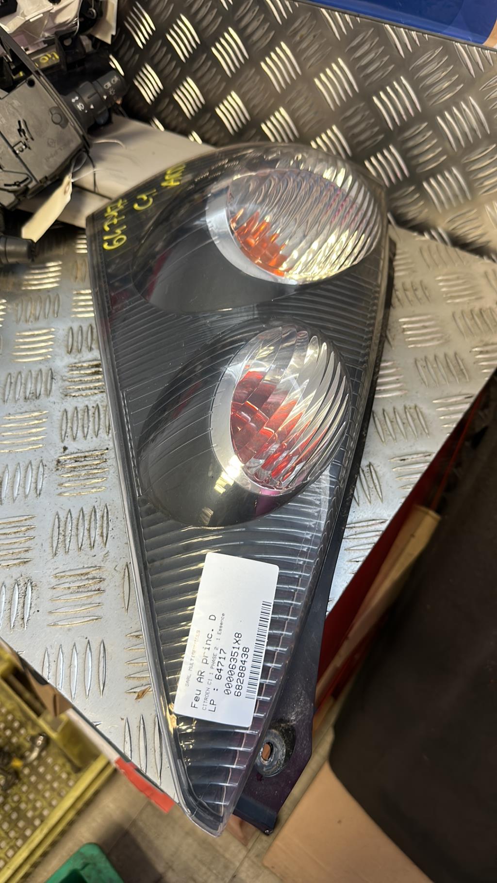 Fanale posteriore principale destro (luci) CITROEN C1 1 PHASE 2 Gasolina - 1