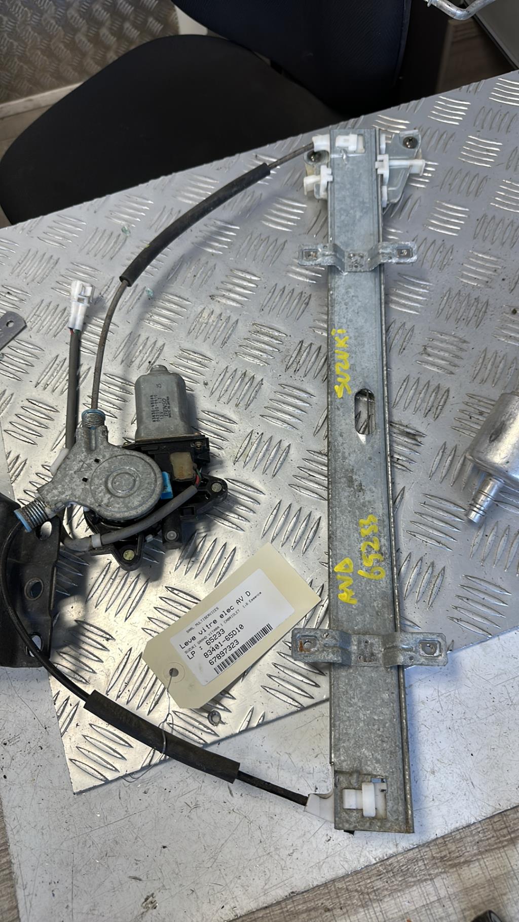 Alzacristalli elettrico anteriore destro SUZUKI GRAND VITARA 1 CABRIOLET Gasolina - 1