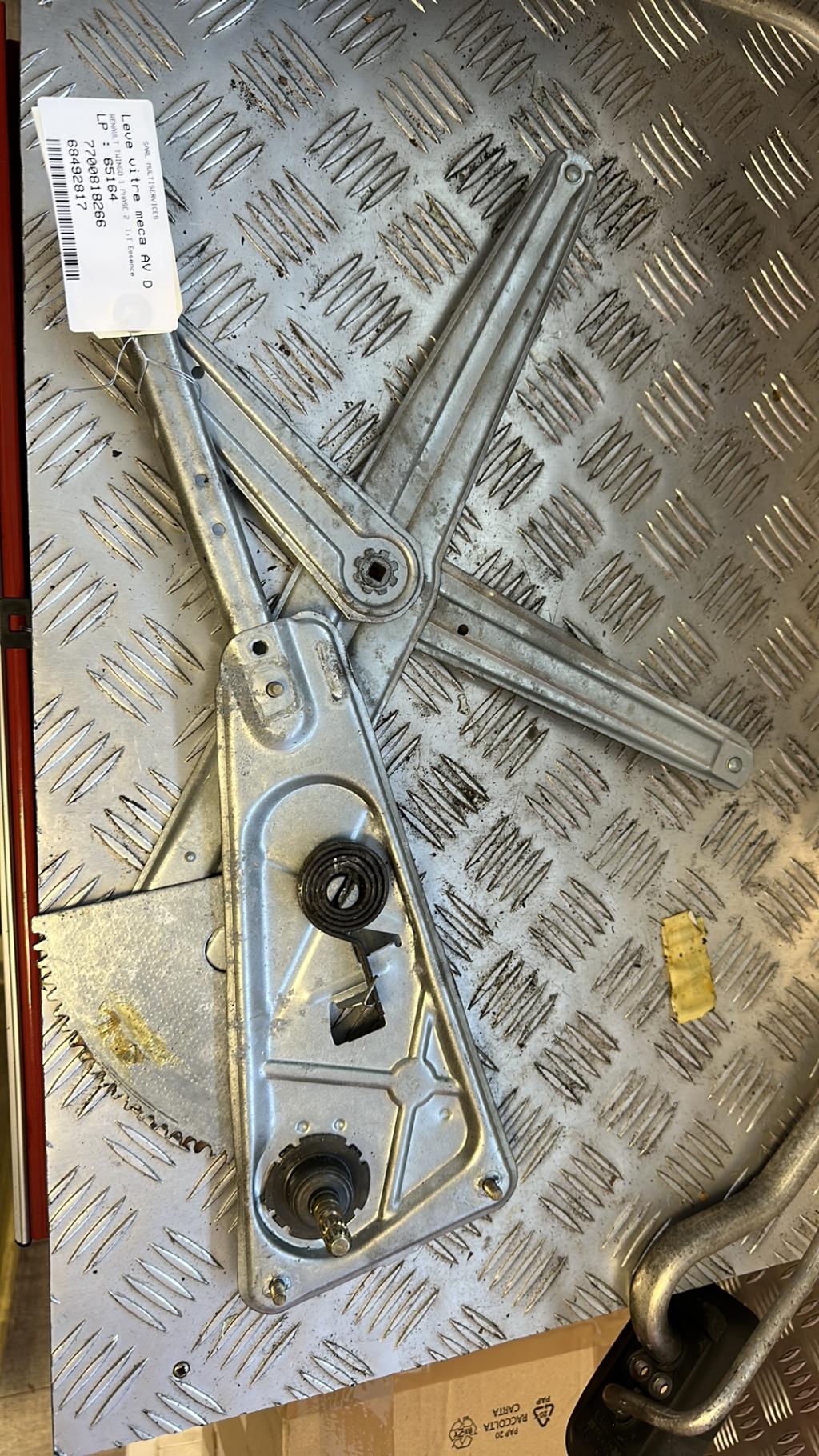 Alzacristalli manuale anteriore destro RENAULT TWINGO 1 PHASE 2 Gasolina - 1
