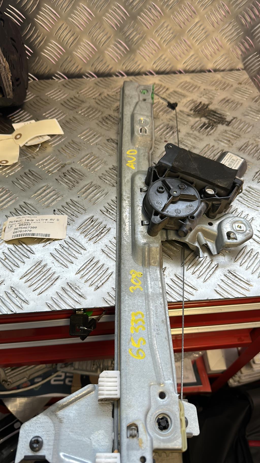 Motore alzacristalli anteriore destro PEUGEOT 308 1 PHASE 2 Diésel - 1
