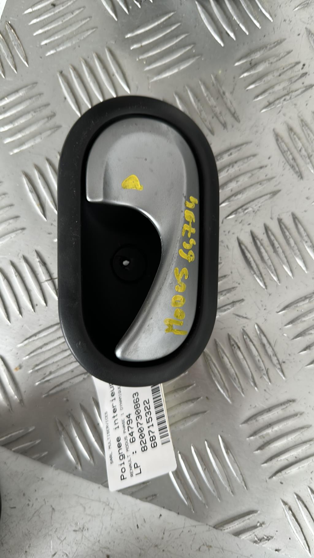 Poignee interieur avant droit RENAULT MODUS PHASE 1 Diesel - 1