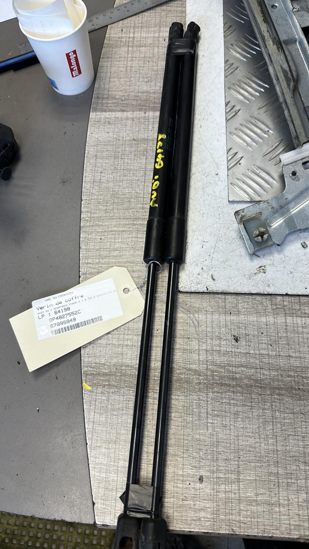Verin de coffre AUDI A3 2 SPORTBACK PHASE 2 Diesel - 1