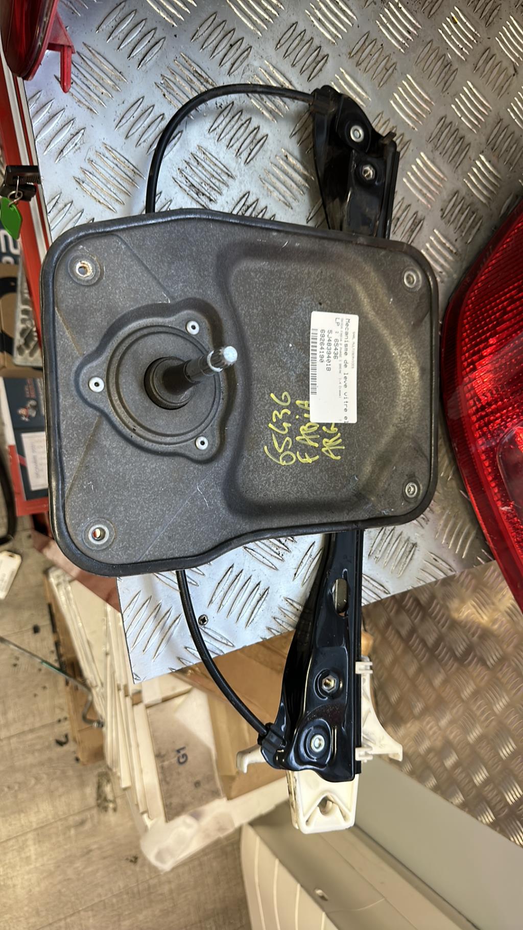 Meccanismo alzacristalli elettrico posteriore sinistro SKODA FABIA 2 PHASE 1 BREAK Diésel - 1