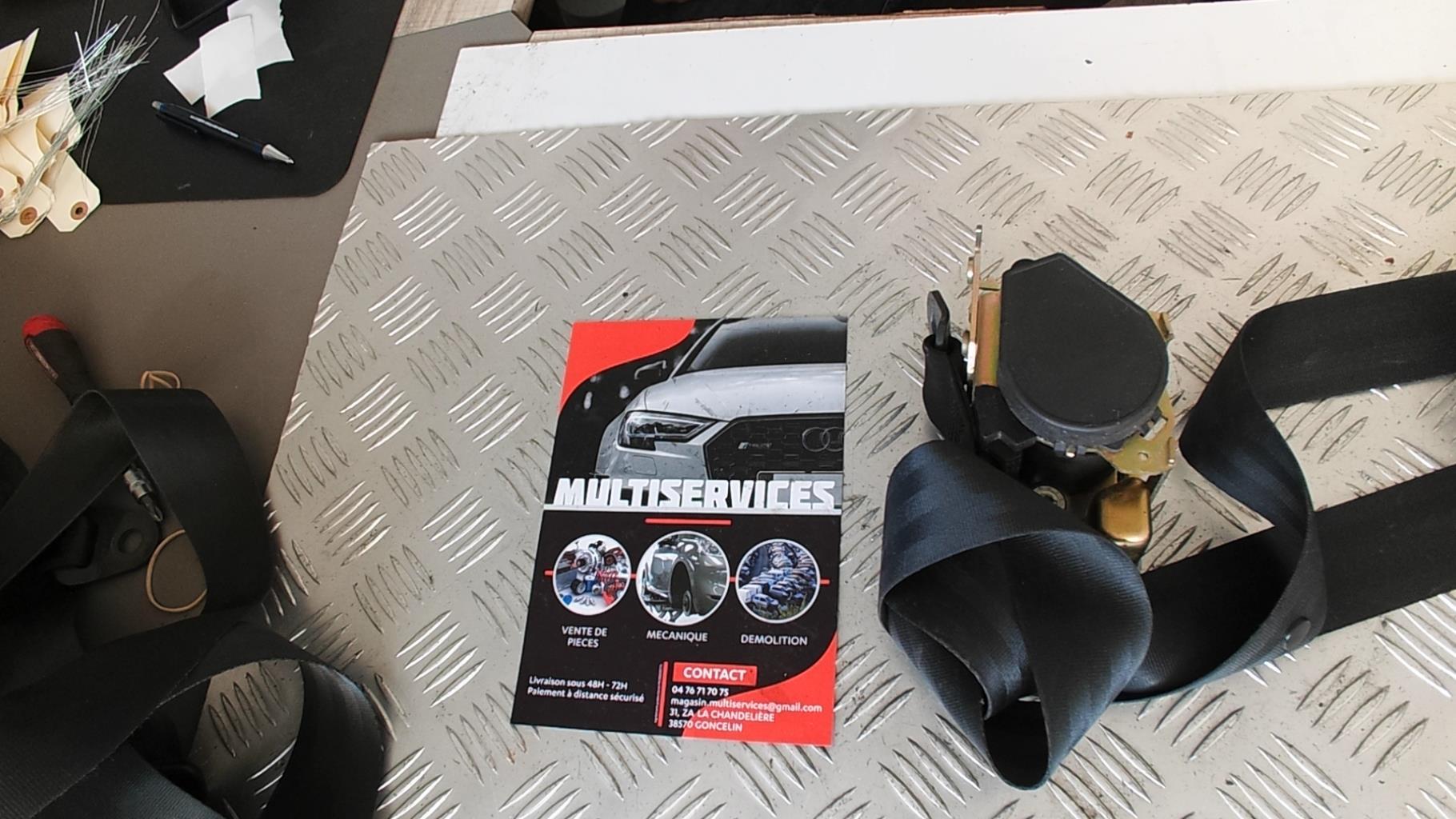 Cintura di sicurezza anteriore destra PEUGEOT 206 PHASE 2 CABRIOLET Gasolina - 1