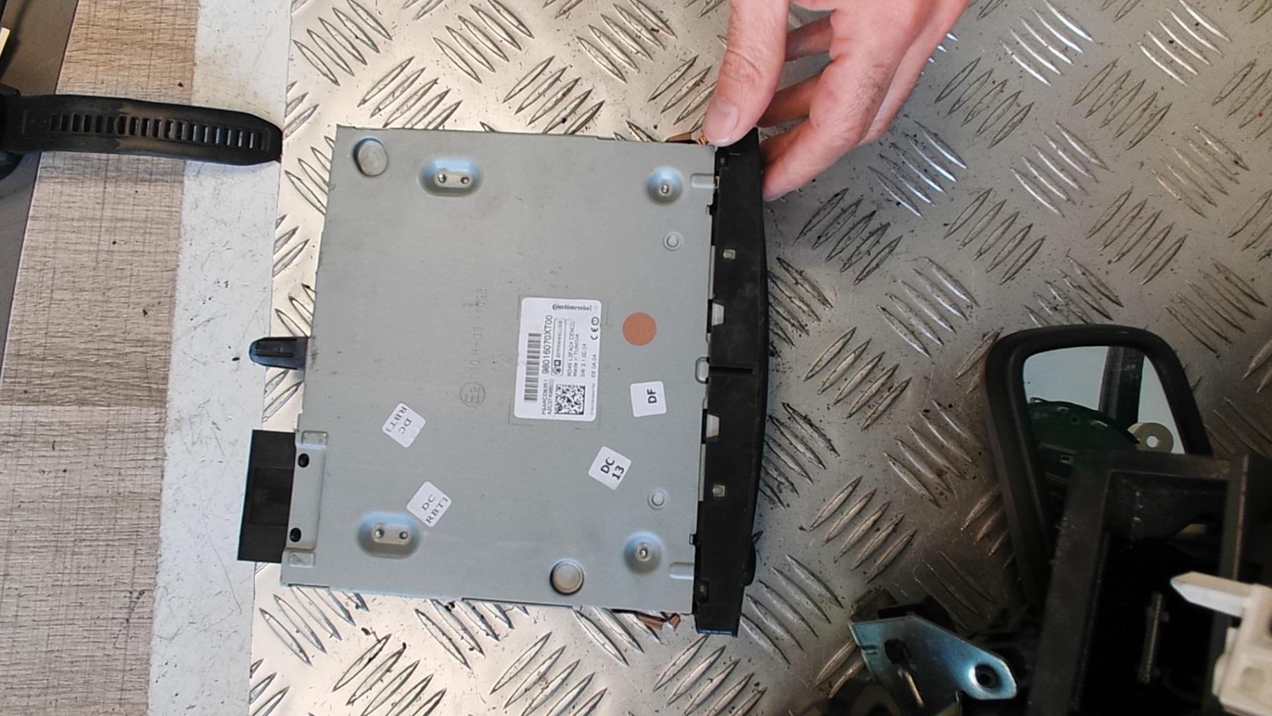 Autoradio originale CITROEN C3 2 PHASE 1 Gasolina - 1