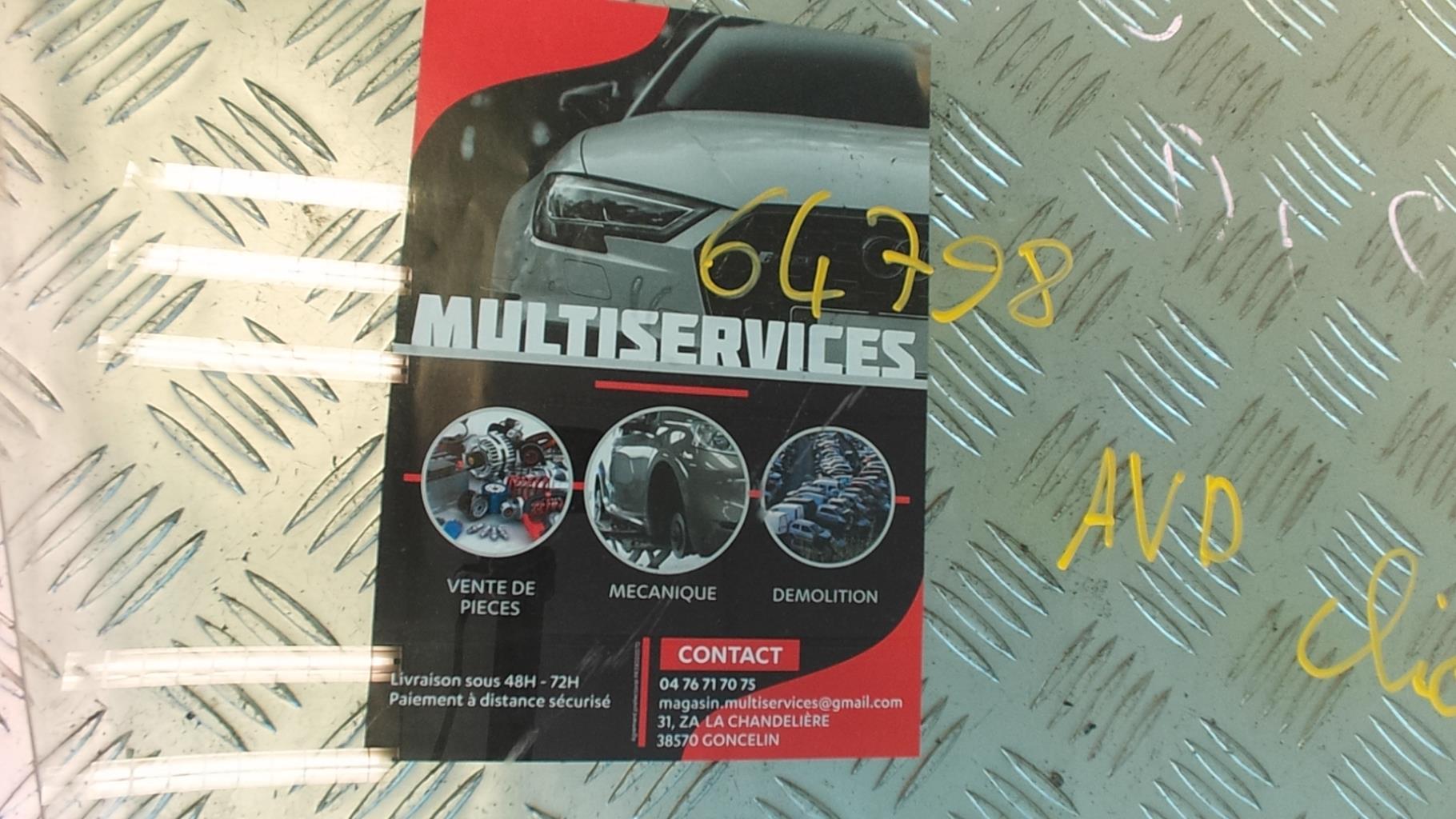 Vitre avant droit RENAULT CLIO 2 PHASE 2 Essence - 1