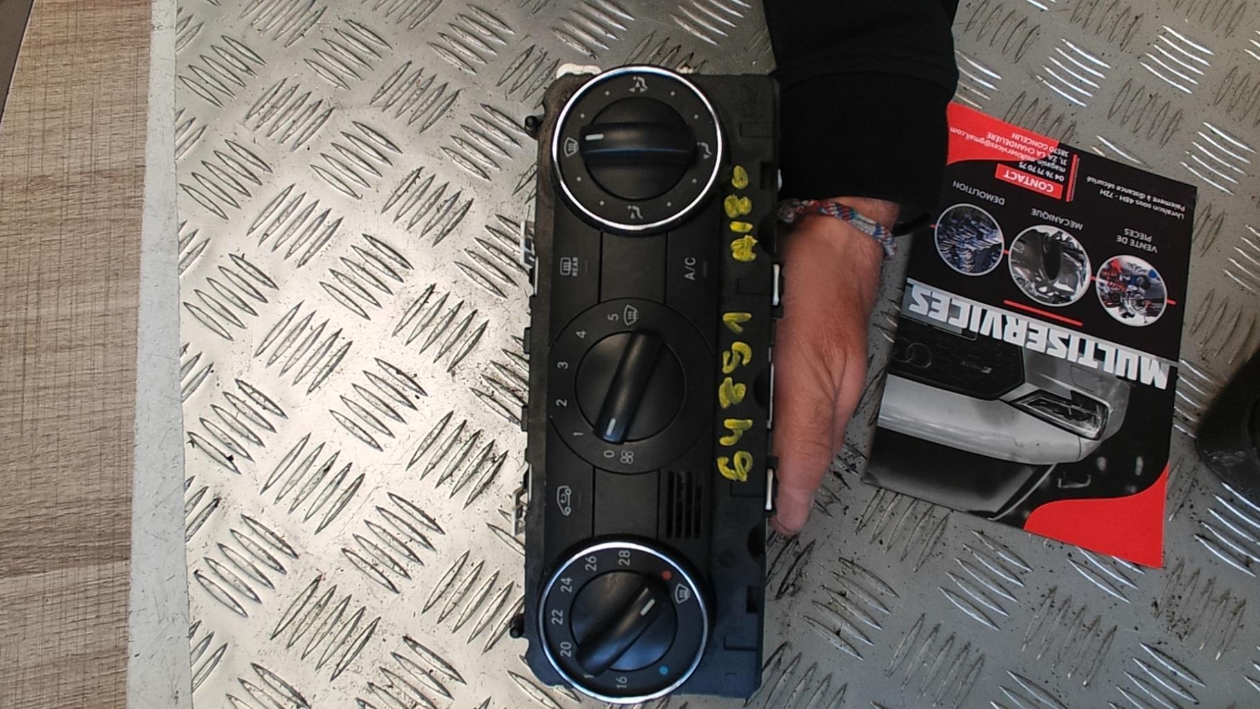 Commande chauffage MERCEDES CLASSE A 169 PHASE 2 Diesel - 1