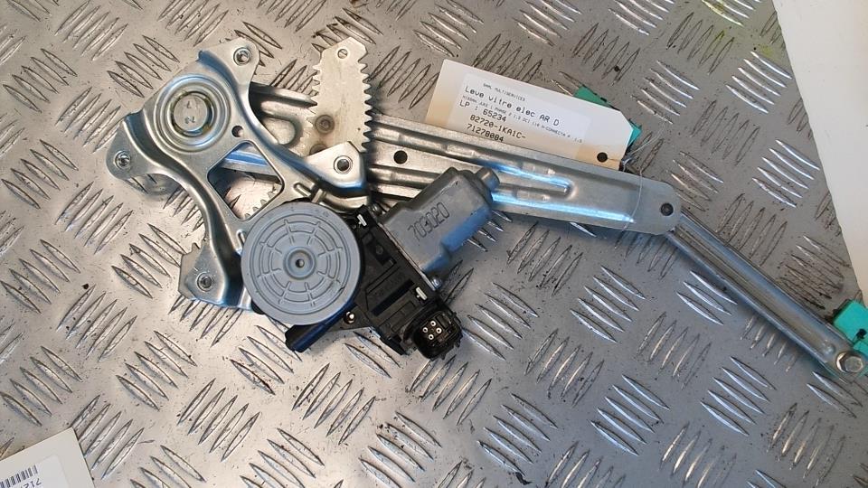 Alzacristalli elettrico posteriore destro NISSAN JUKE 1 PHASE 2 Diésel - 1