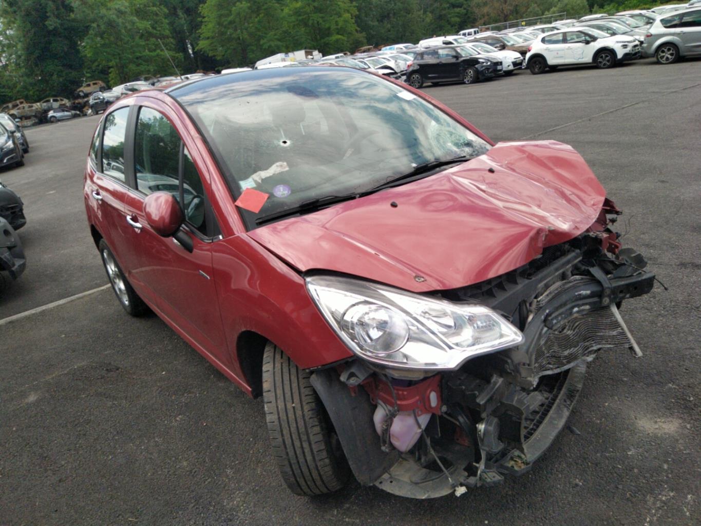 Support de pare chocs arriere CITROEN C3 2 PHASE 2 Essence - 1