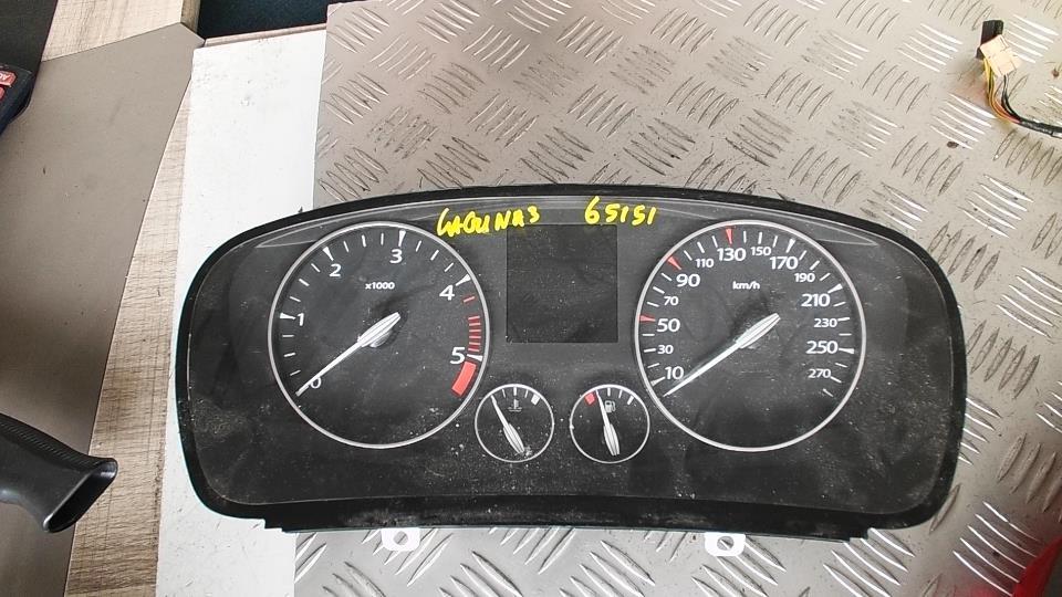 Compteur RENAULT LAGUNA 3 PHASE 1 Diesel - 1