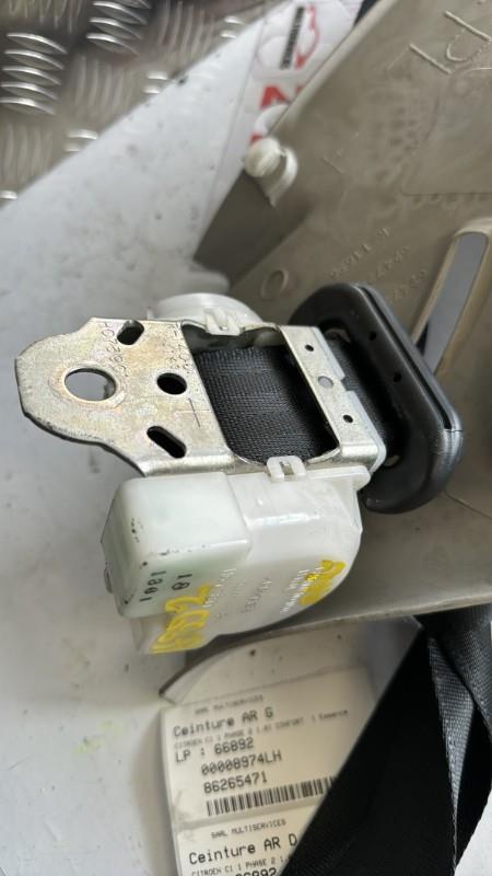Cintura di sicurezza posteriore destra CITROEN C1 1 PHASE 2 Gasolina - 1