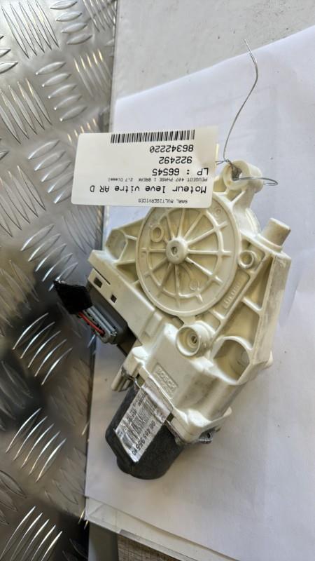 Motore alzacristalli posteriore destro PEUGEOT 407 PHASE 1 BREAK Diésel - 1