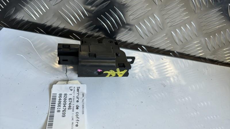Serrure de coffre RENAULT SCENIC 2 PHASE 1 Diesel - 1