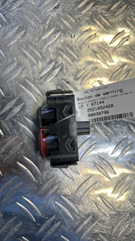Bouton de warning RENAULT KANGOO 2 PHASE 2 Diesel - 1