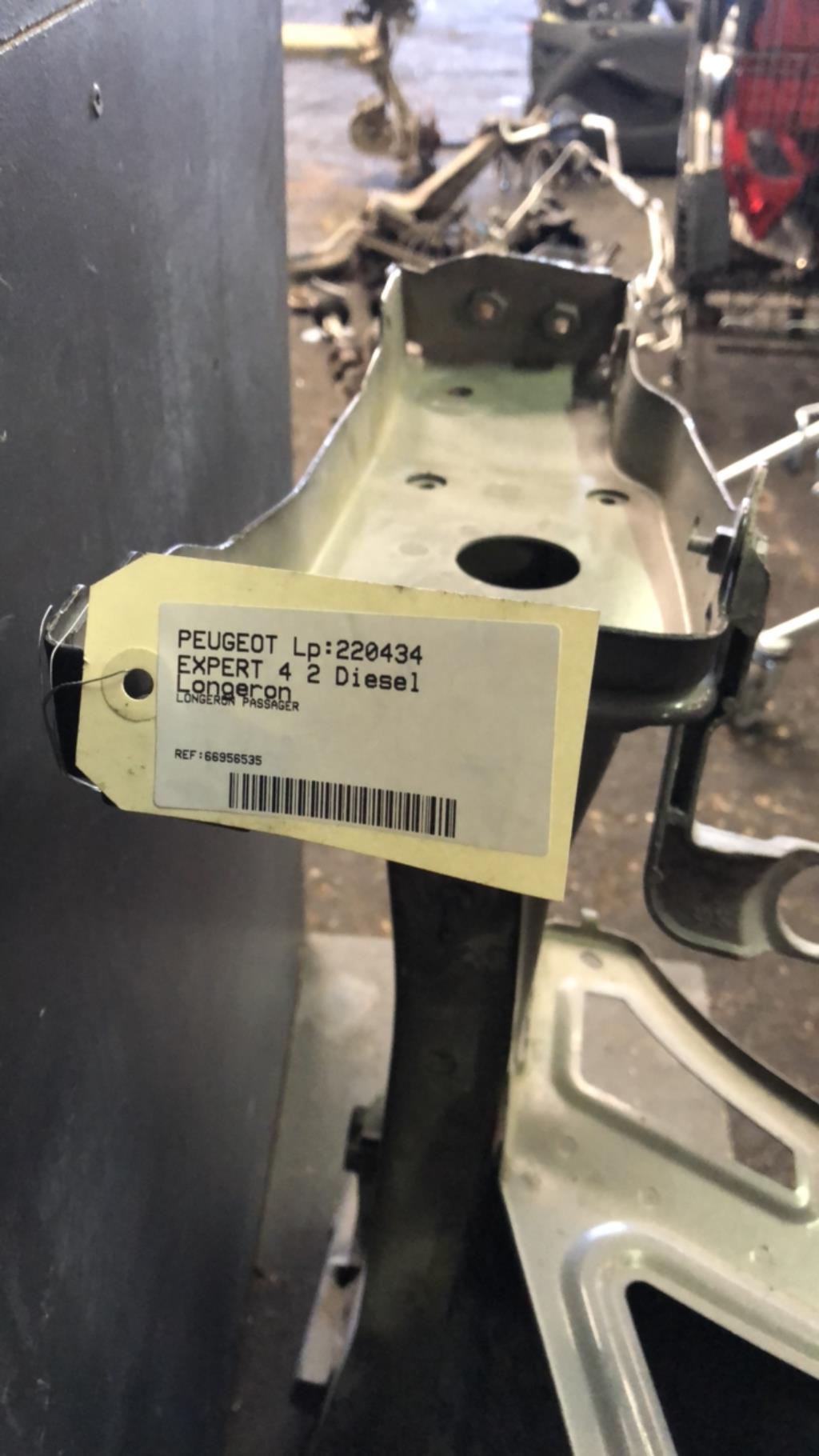 Longeron PEUGEOT EXPERT 3 PHASE 1 Diesel - 1