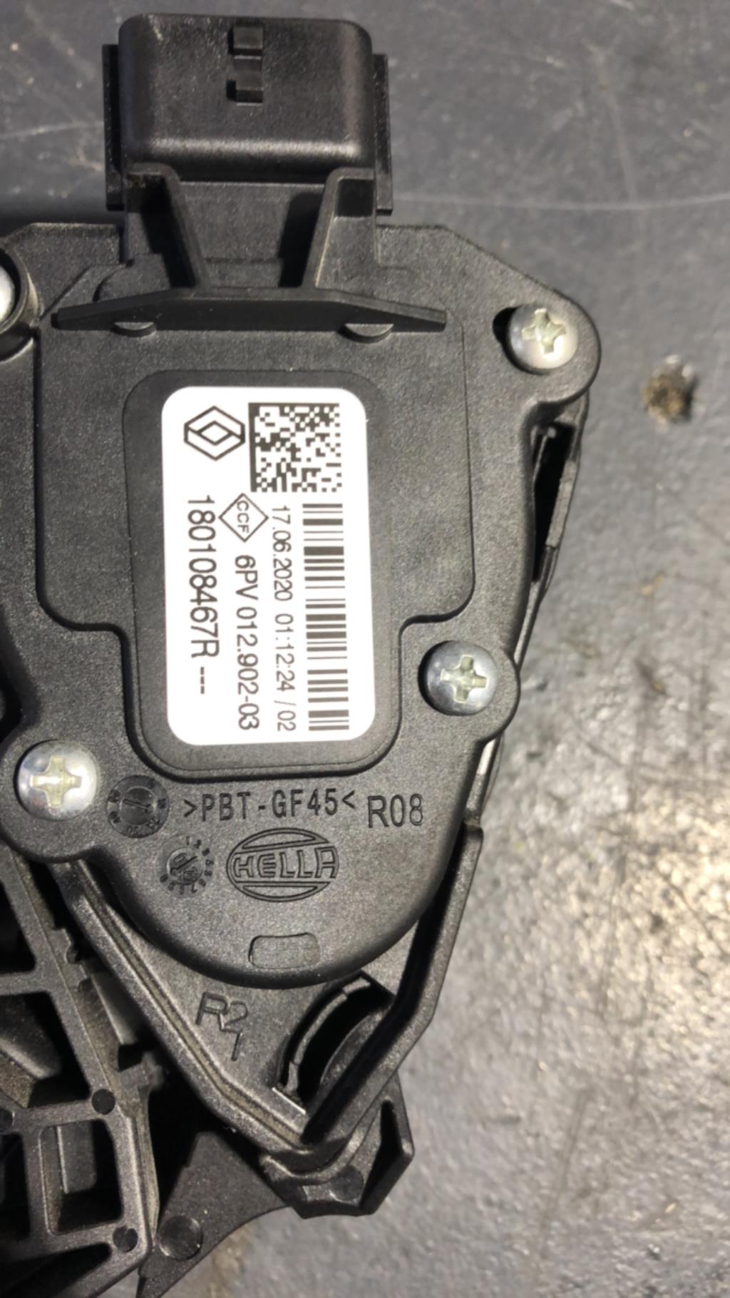 Pedale d'accelerateur RENAULT CLIO 5 PHASE 1 Essence/GPL - 1