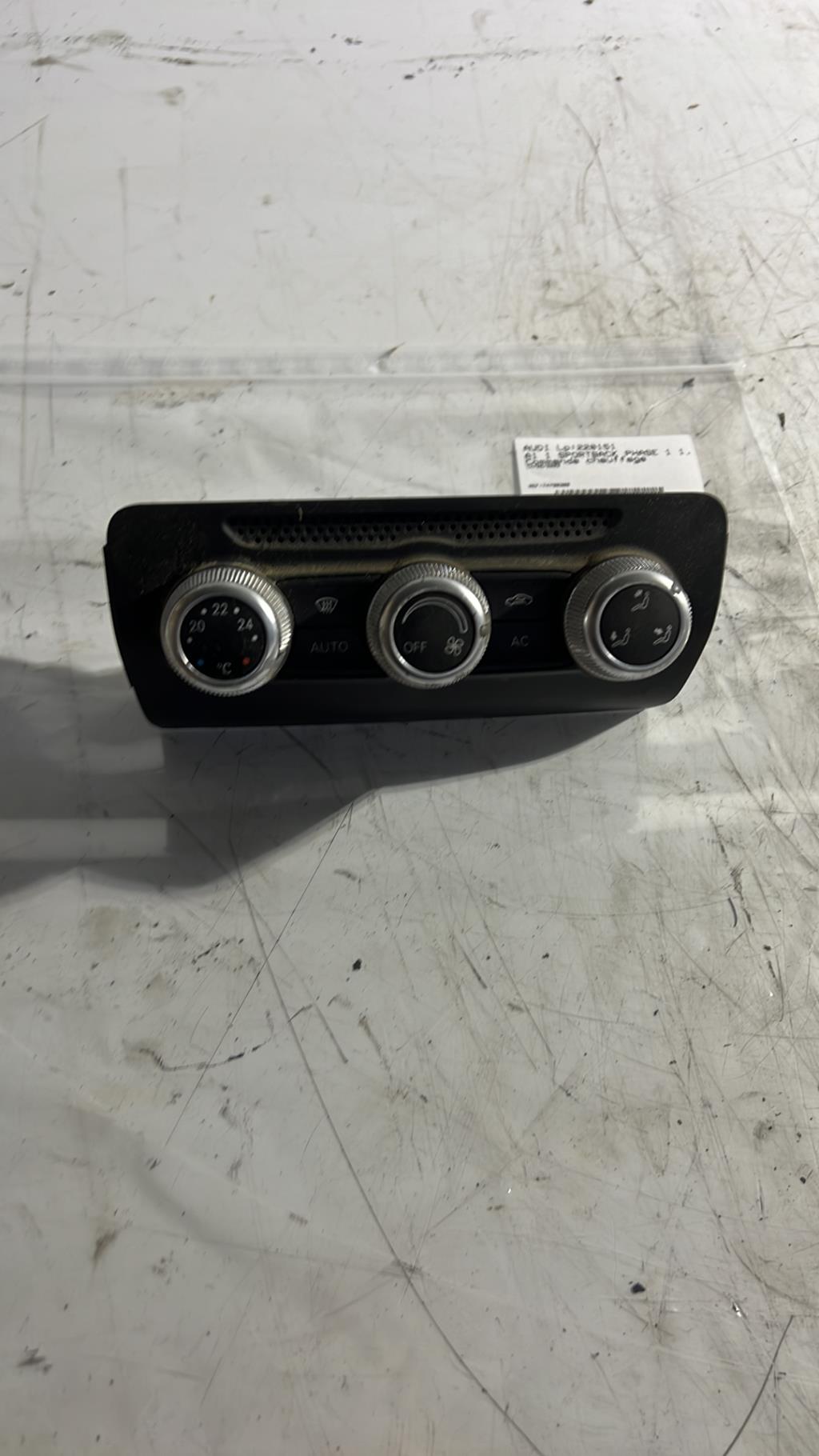 Commande chauffage AUDI A1 1 SPORTBACK PHASE 1 Diesel - 1