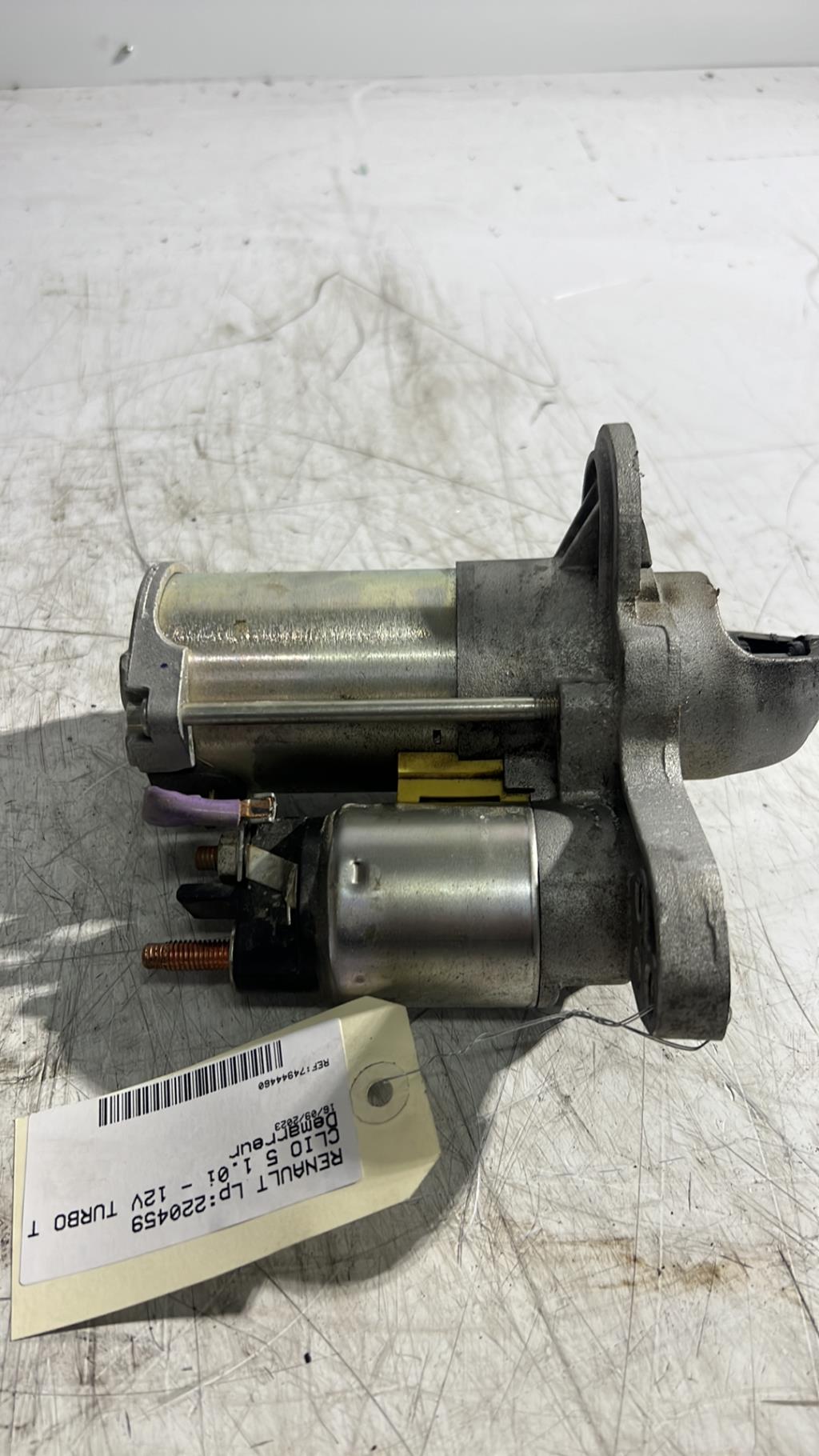 Demarreur RENAULT CLIO 5 PHASE 1 Essence/Hybride - 1