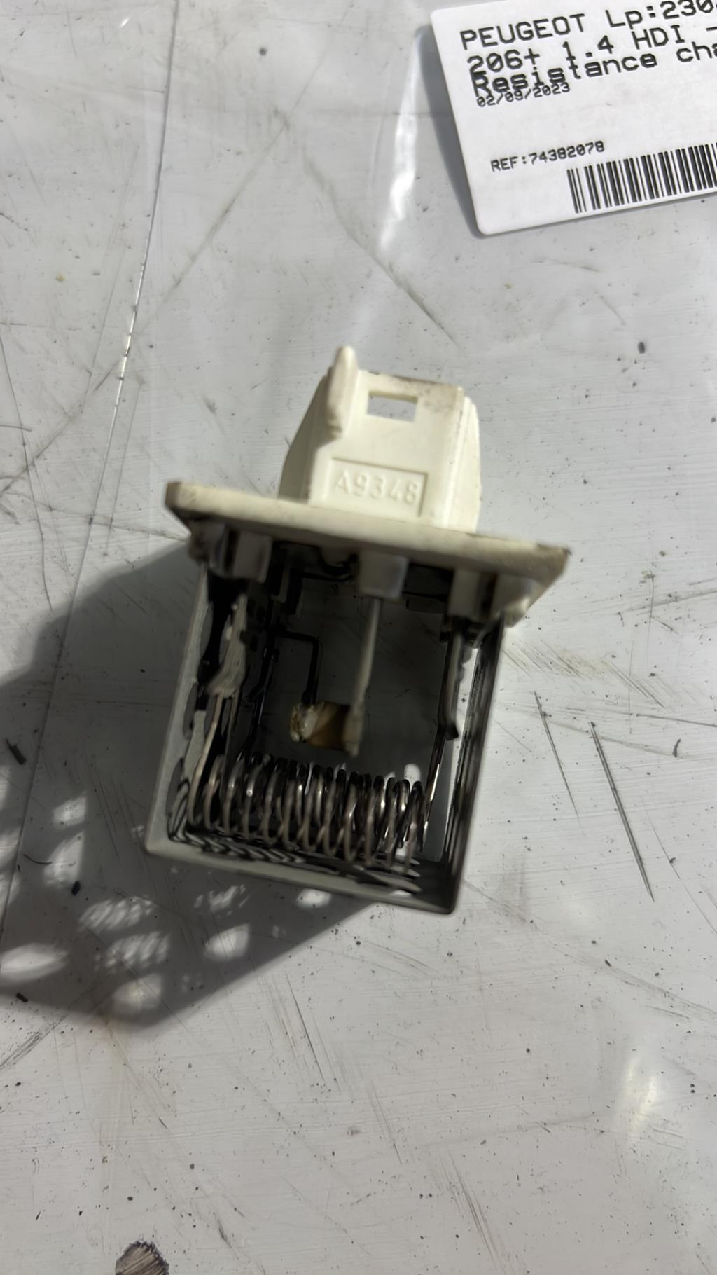 Resistance chauffage PEUGEOT 206+ Diesel - 1