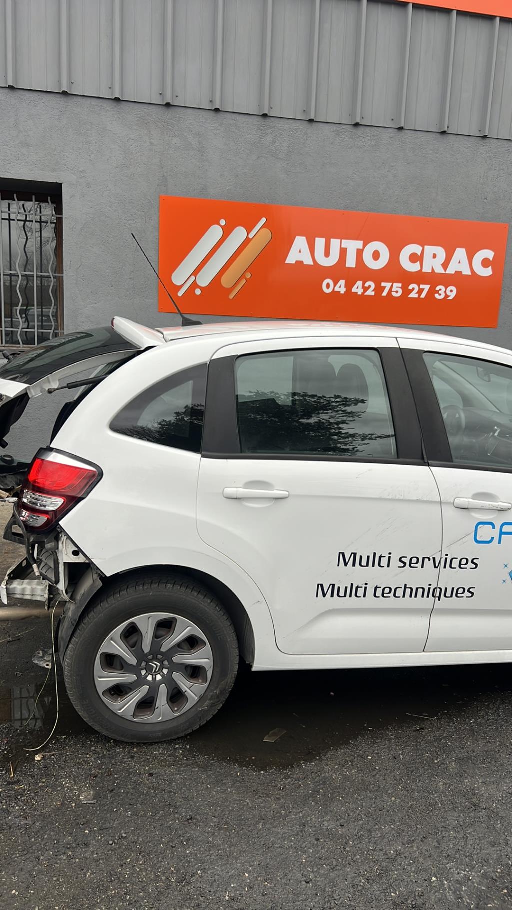 Custode avant gauche (porte) CITROEN C3 2 PHASE 2 Diesel - 1
