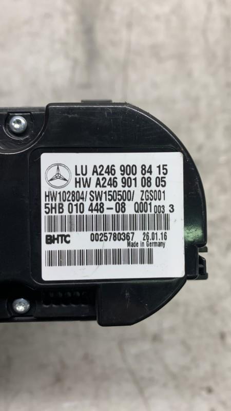 Commande chauffage MERCEDES CLASSE CLA 117  - 1