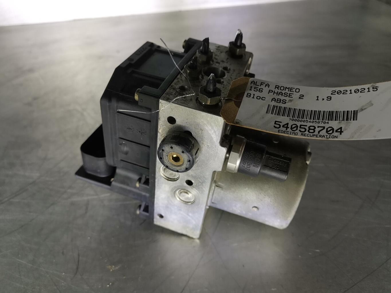 Blocco ABS (antibloccaggio freni) ALFA ROMEO 156 PHASE 2 Diésel - 1