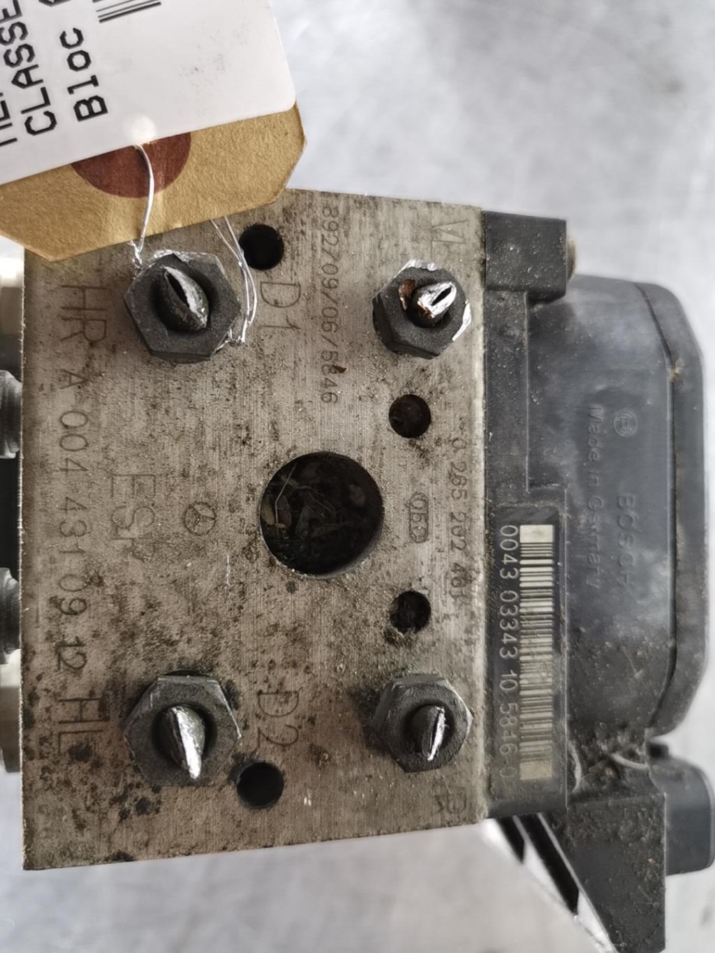 Blocco ABS (antibloccaggio freni) MERCEDES CLASSE A 168 PHASE 2 Diésel - 1