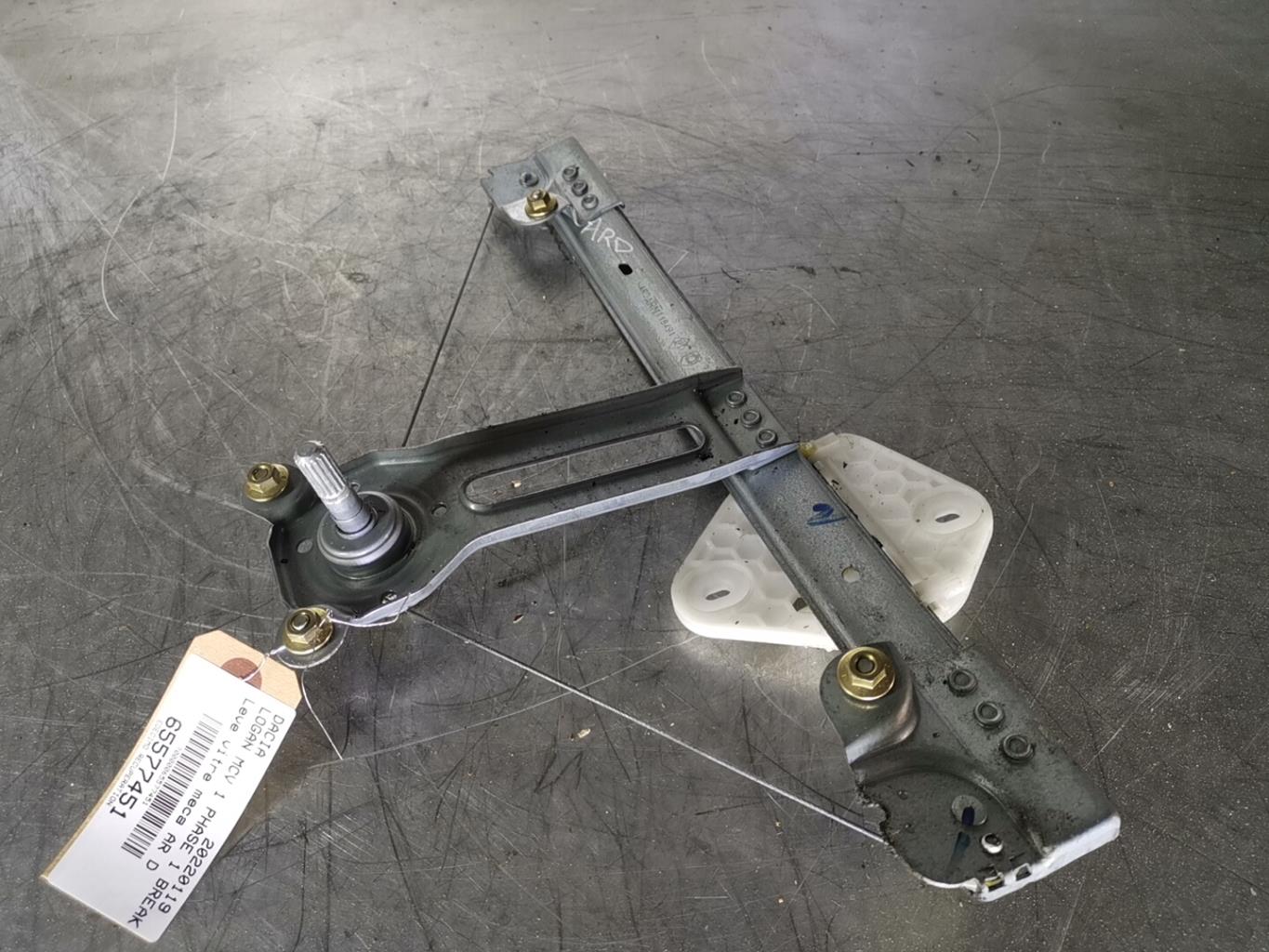 Alzacristalli manuale posteriore destro DACIA LOGAN MCV 1 PHASE 1 BREAK Diésel - 1
