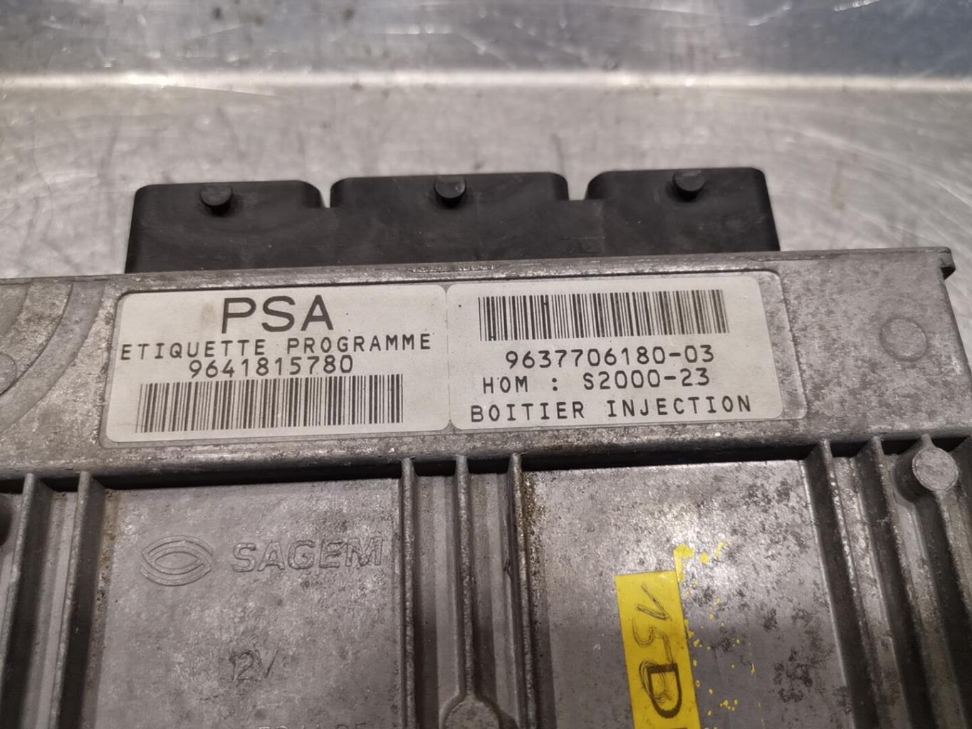 Centralina motore PEUGEOT 206 PHASE 1 Gasolina - 1