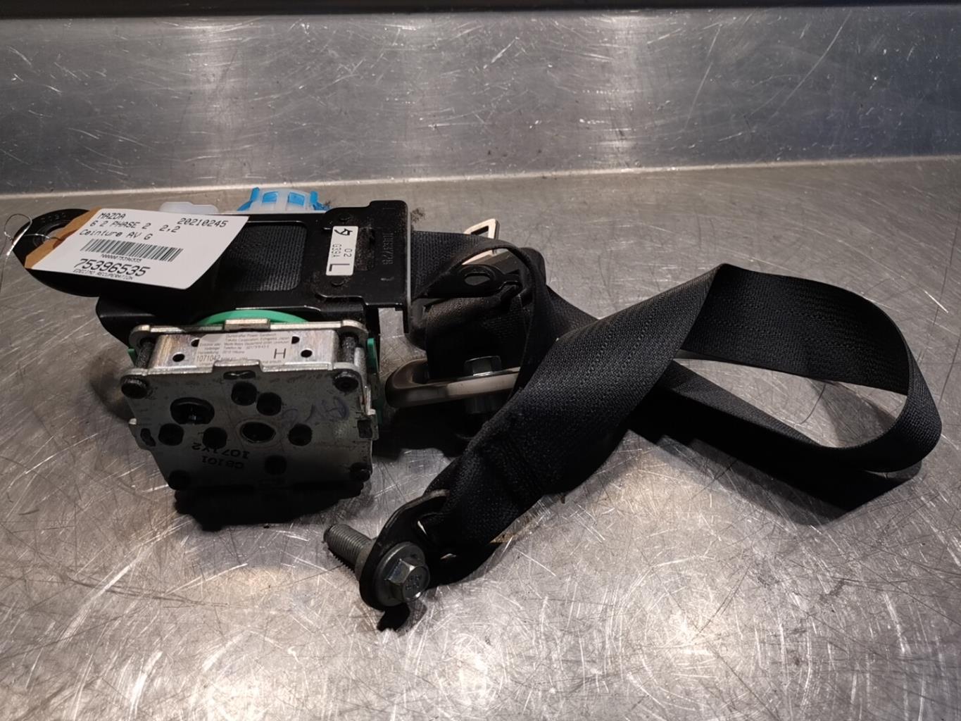 Cintura di sicurezza anteriore sinistra MAZDA 6 2 PHASE 2 Diésel - 1