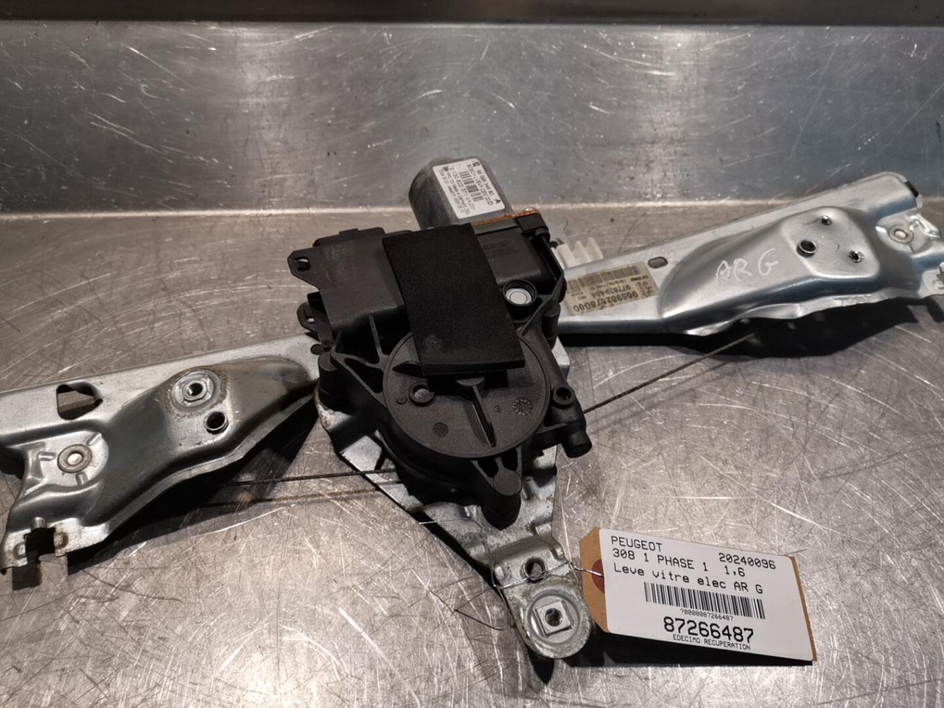 Alzacristalli elettrico posteriore sinistro PEUGEOT 308 1 PHASE 1 Diésel - 1
