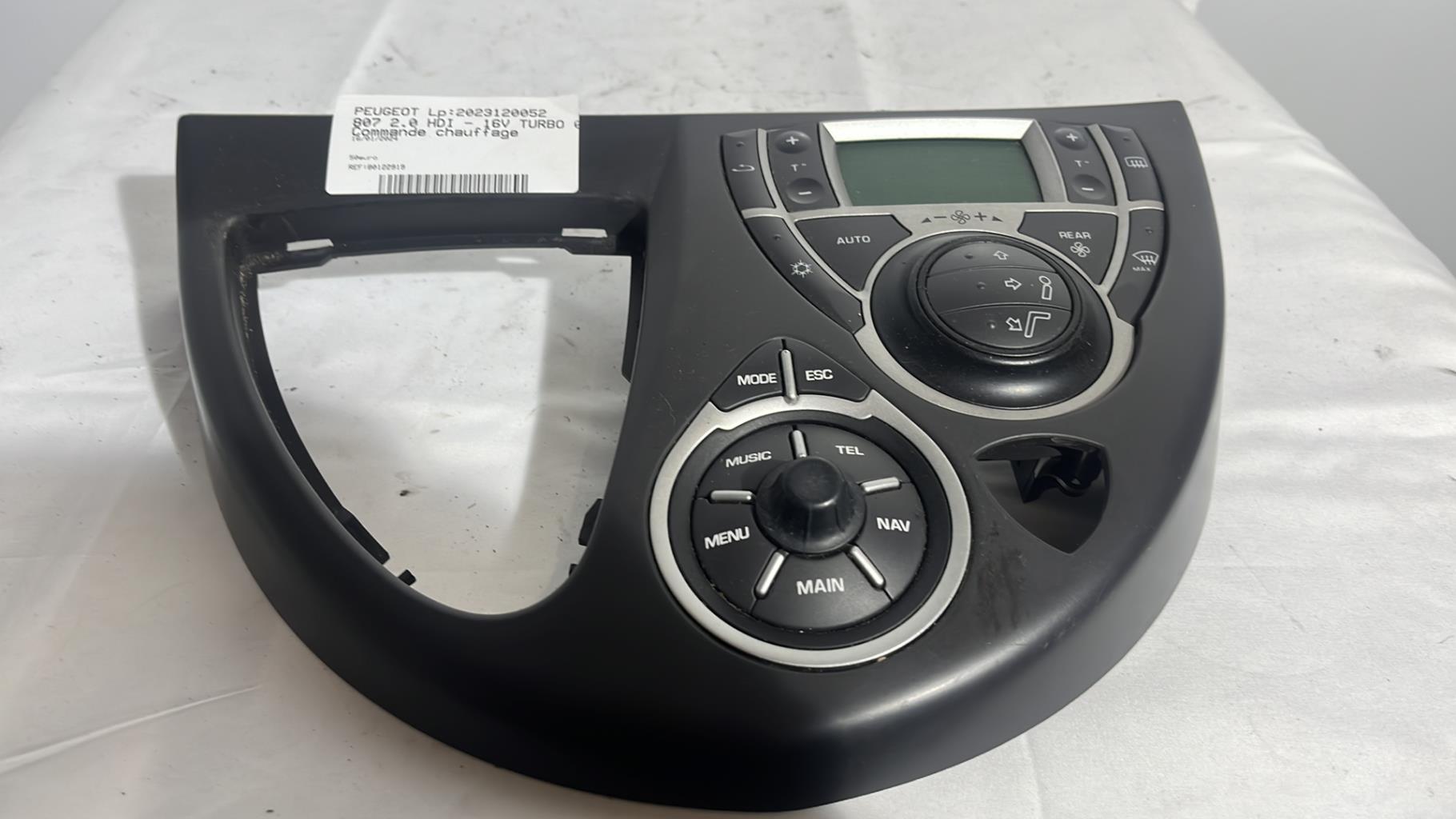 Commande chauffage PEUGEOT 807 Diesel - 1