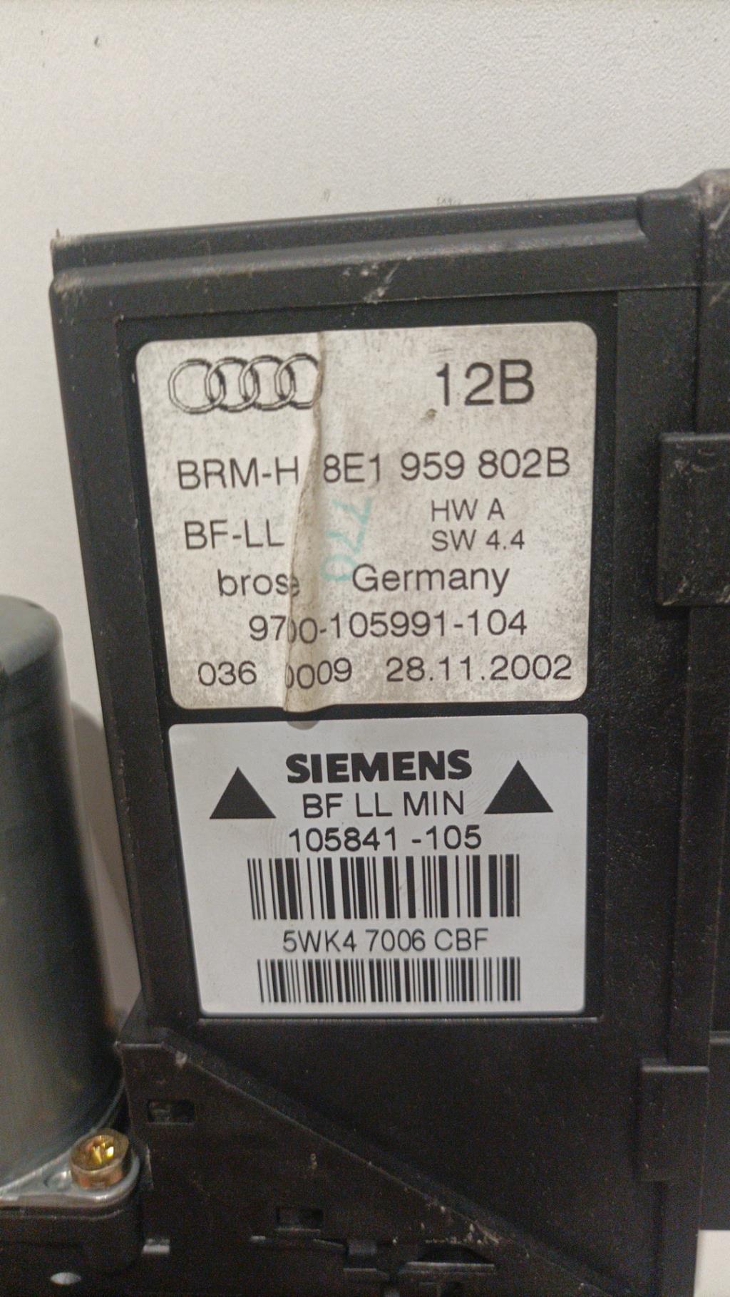 Leve vitre electrique avant droit AUDI A4 2 AVANT PHASE 1 BREAK Diesel - 1